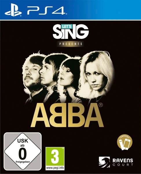 RAVENSCOURT Spielesoftware »Let's Sing ABBA« PlayStation 4 (ohne Farbbezeichnung)