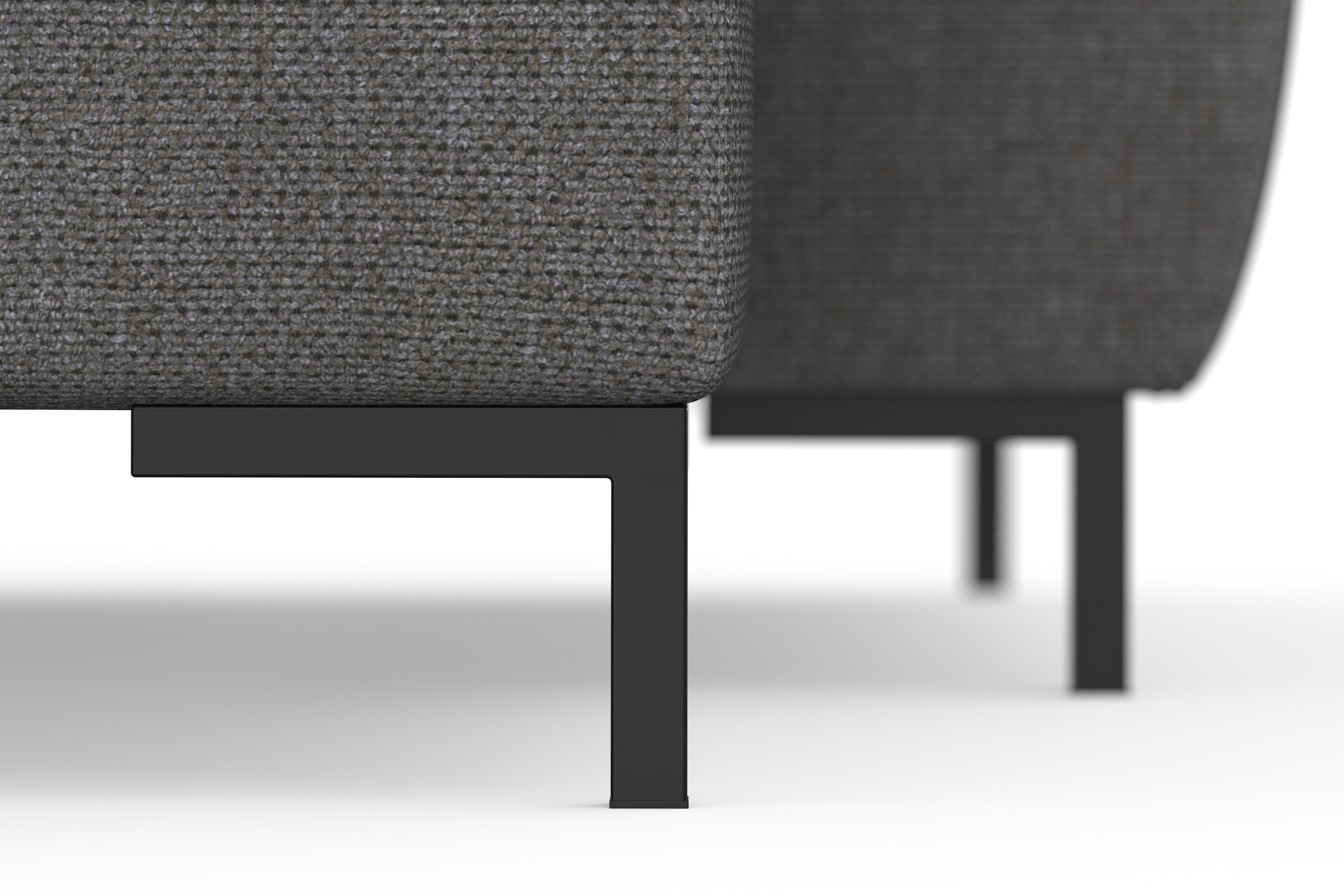 DOMO collection Wohnlandschaft »Capelo, komfortabel, klare Linien zeichnen dieses Design aus, U-Form«, mit Armteilverstellung, wahlweise mit Bettfunktion, Federkern