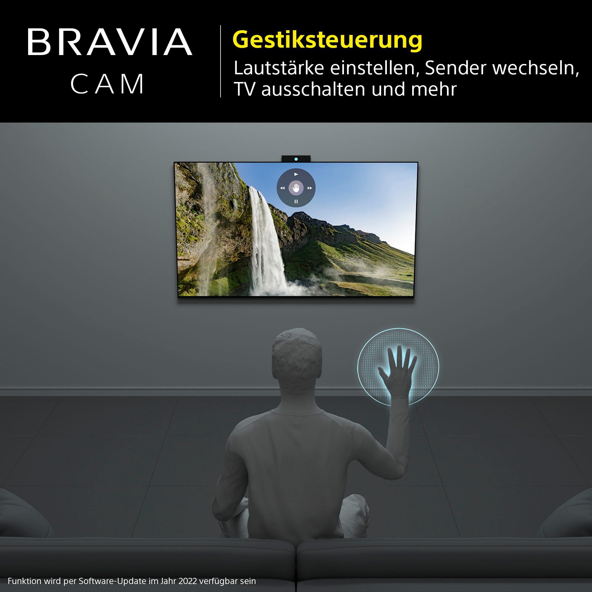 Sony TV-Adapter »BRAVIA CAM CMU-BC1«, TV-Zubehör für 2022 BRAVIA XR und X1 Web Cam USB-Anschluss