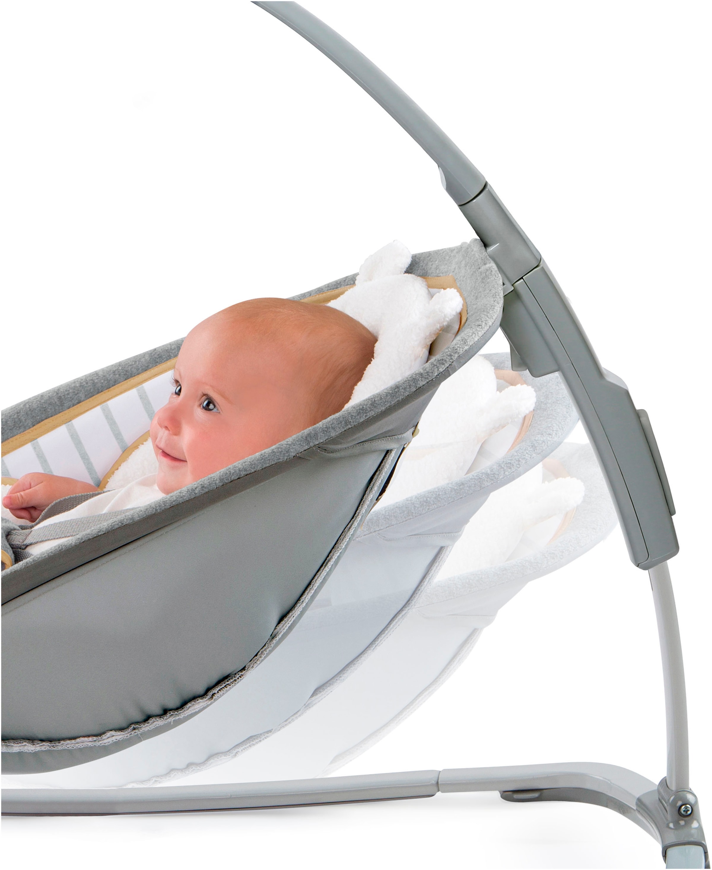 ingenuity Babywippe »Rocking Seat - Bella Teddy«, mit Sound-Effekt
