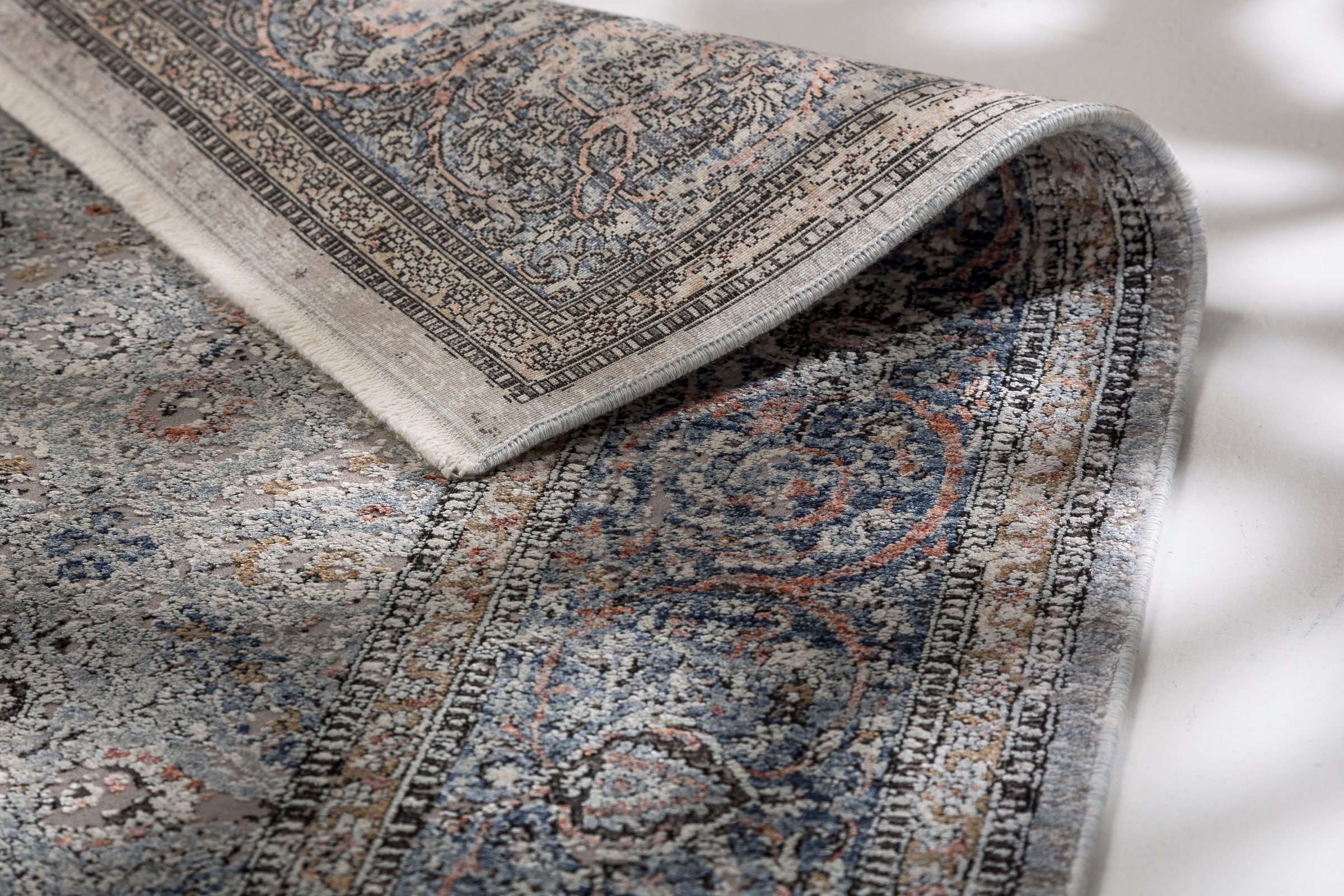 ASTRA Teppich »Scala 6621 222«, rechteckig, 7 mm Höhe, eleganter seidiger Flor, Viskoseteppich, Orient Optik