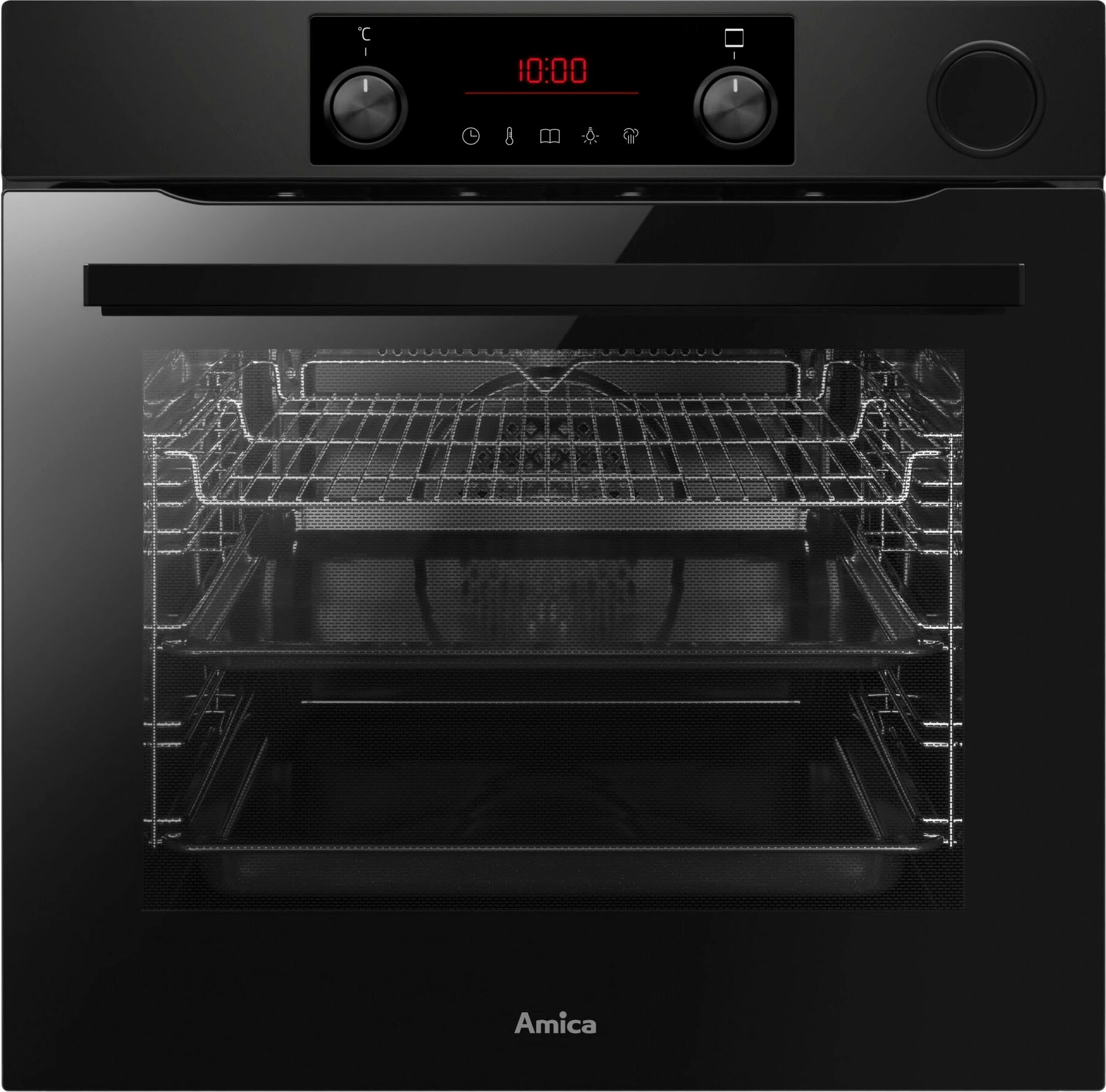 Amica Dampfbackofen »EBSX 949 660 SM«, 12223.3ePaHTnpDHbUtSm EBSX 949 660 SM, mit Teleskopauszug nachrüstbar, Steam Clean