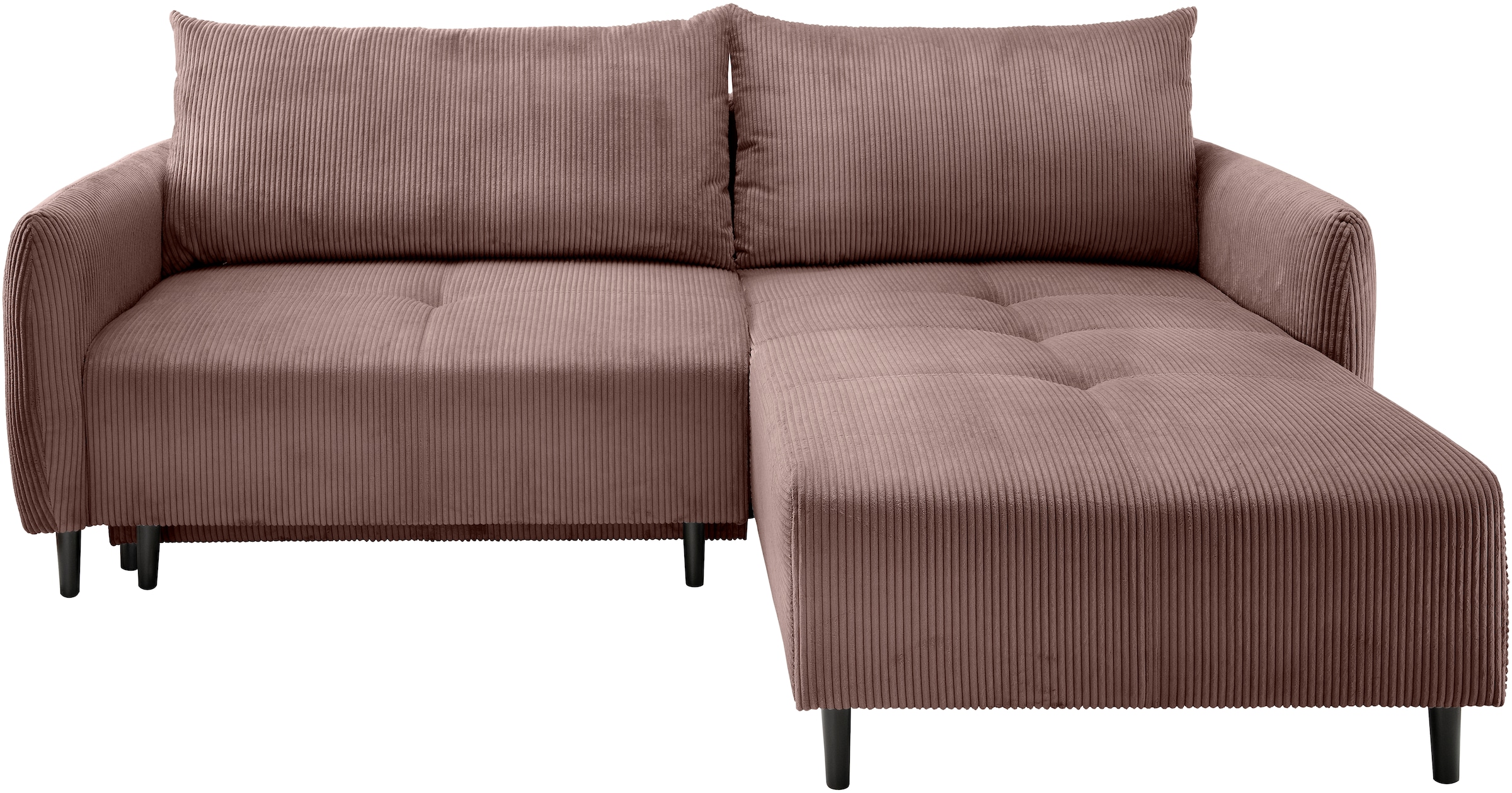 Home affaire Ecksofa »Mara, L-Form, aktueller Cord Bezug und tolle Farben, günstig online kaufen