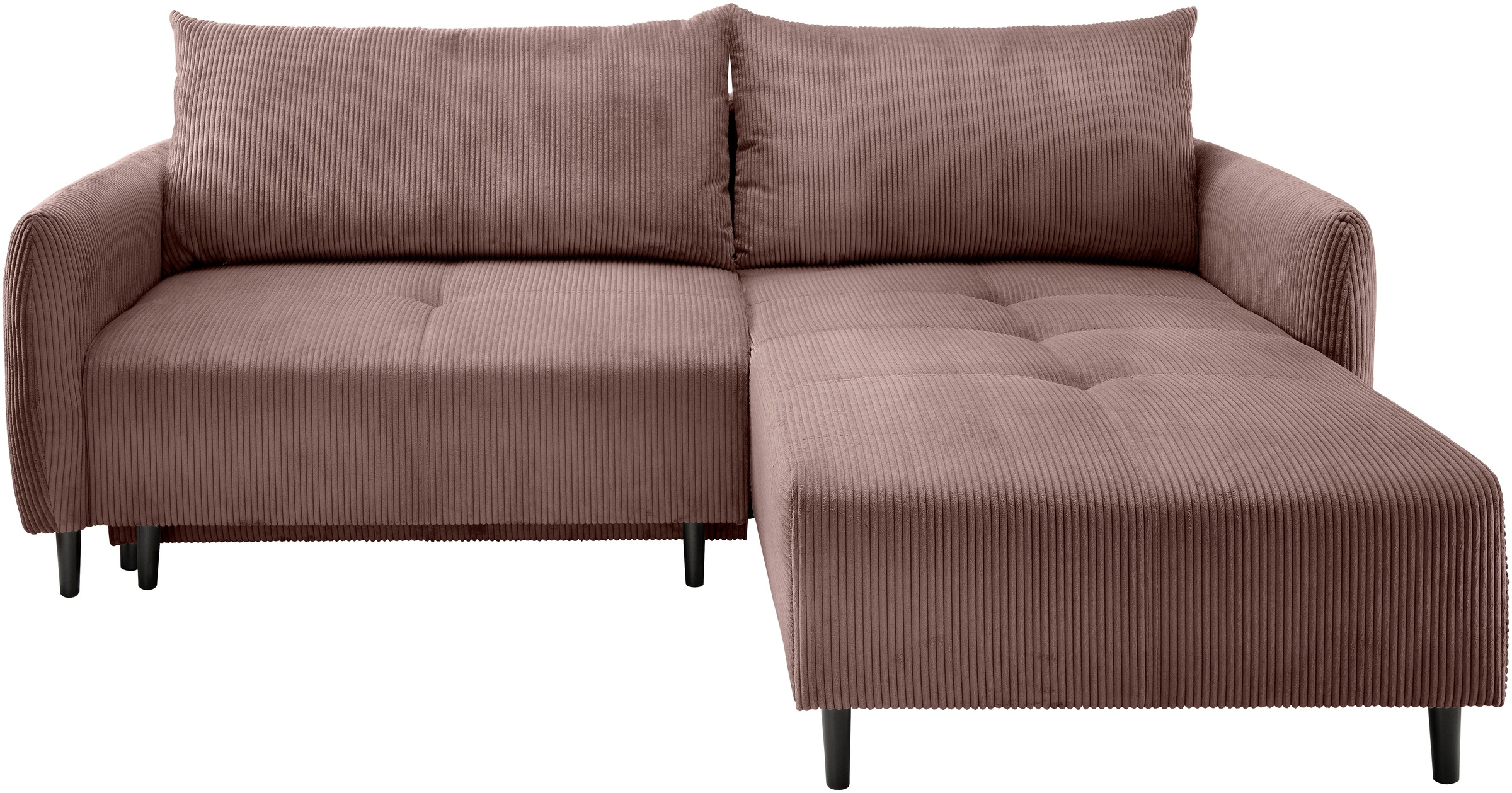 INOSIGN Ecksofa »Mara, L-Form, aktueller Cord Bezug und tolle Farben, schma günstig online kaufen