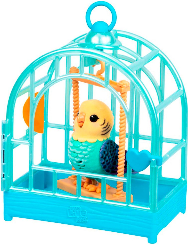 Moose Spielfigur »Little Live Pets, My Really Real Bird mit Vogelkäfig - Indie«