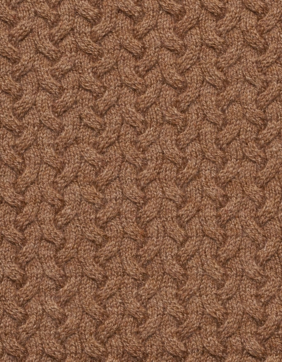 bugatti Strickpullover, mit Geflechtstruktur