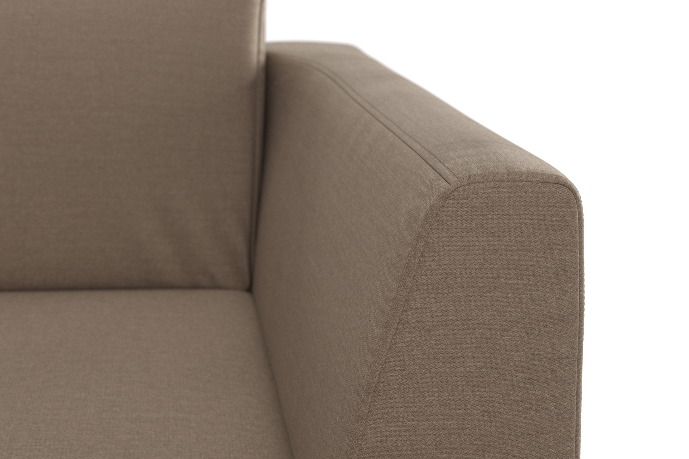 sit&more Wohnlandschaft »Lindholm U-Form«, mit Sitztiefenverstellung und Federkern