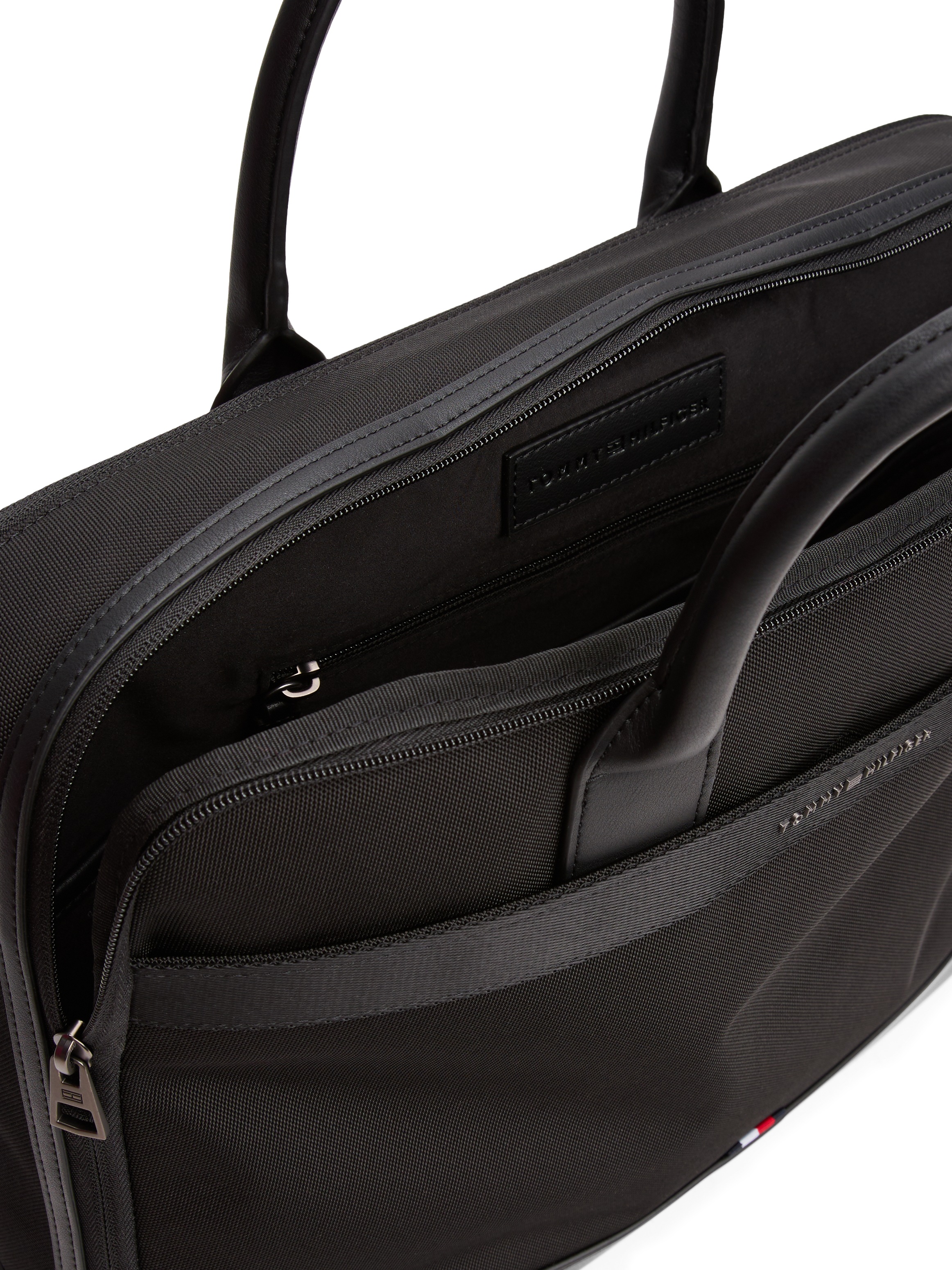 Tommy Hilfiger Laptoptasche »TH NYLON TRAVEL COMPUTER BAG«, Geschäftstasche, Messenger Bag, ideal für Geschäftsreise