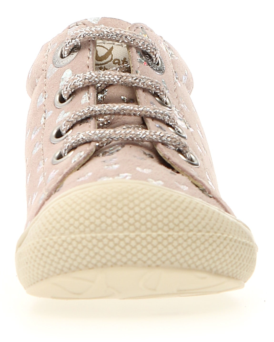 Naturino Lauflernschuh »COCOON LOVELY«, Glitzerschuh im Metallic Look, Größenschablone zum Download