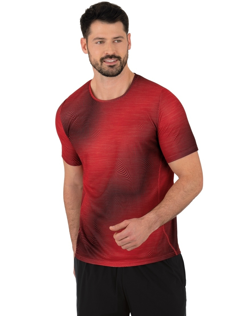 T-Shirt »TRIGEMA modischem Druck« Sportshirt bei Trigema COOLMAX® online mit