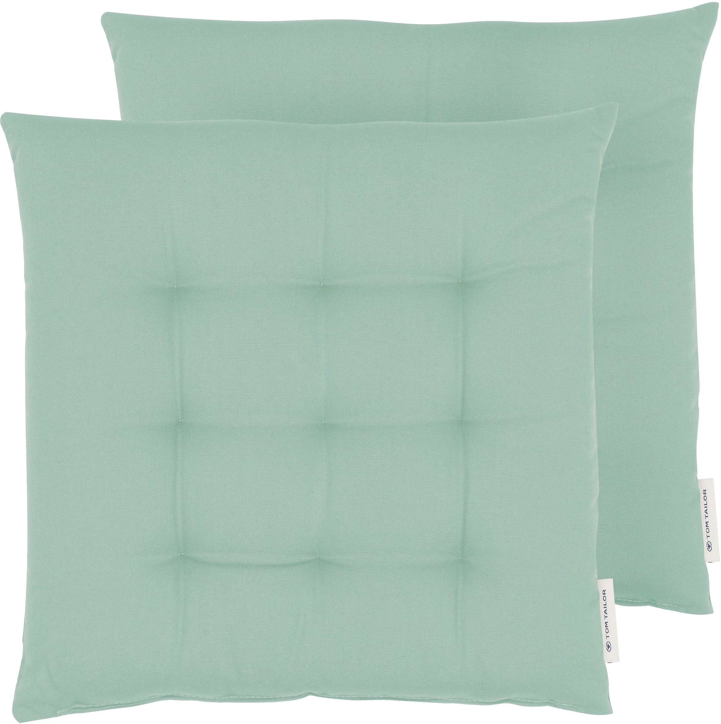 TOM TAILOR HOME Sitzkissen »Dove«, unifarben, abgesteppt, 1 Stück günstig online kaufen