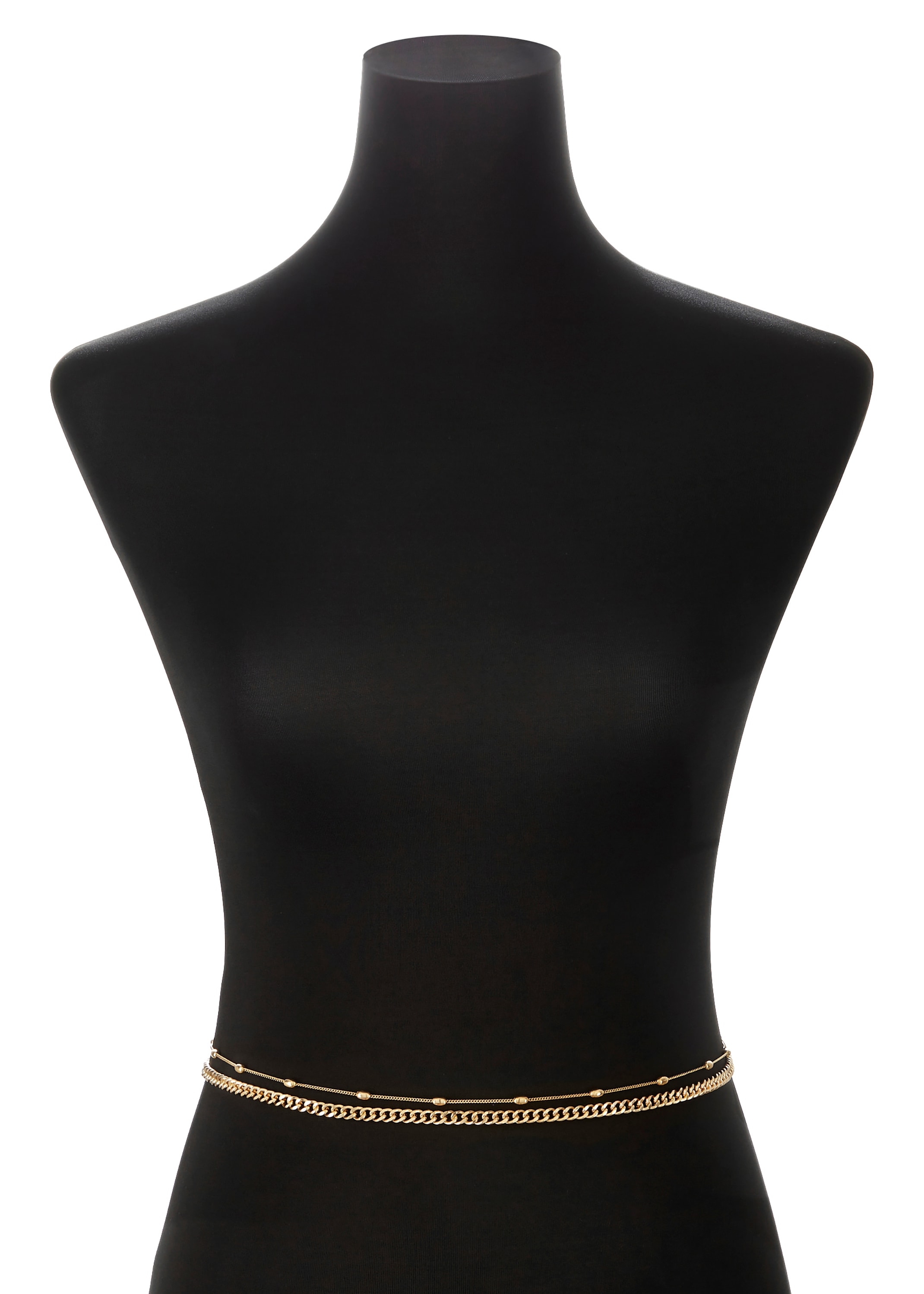 LASCANA Bauchketten Set im 2er Set, Taillenkette, geschichtete Körperkette, Strandschmuck