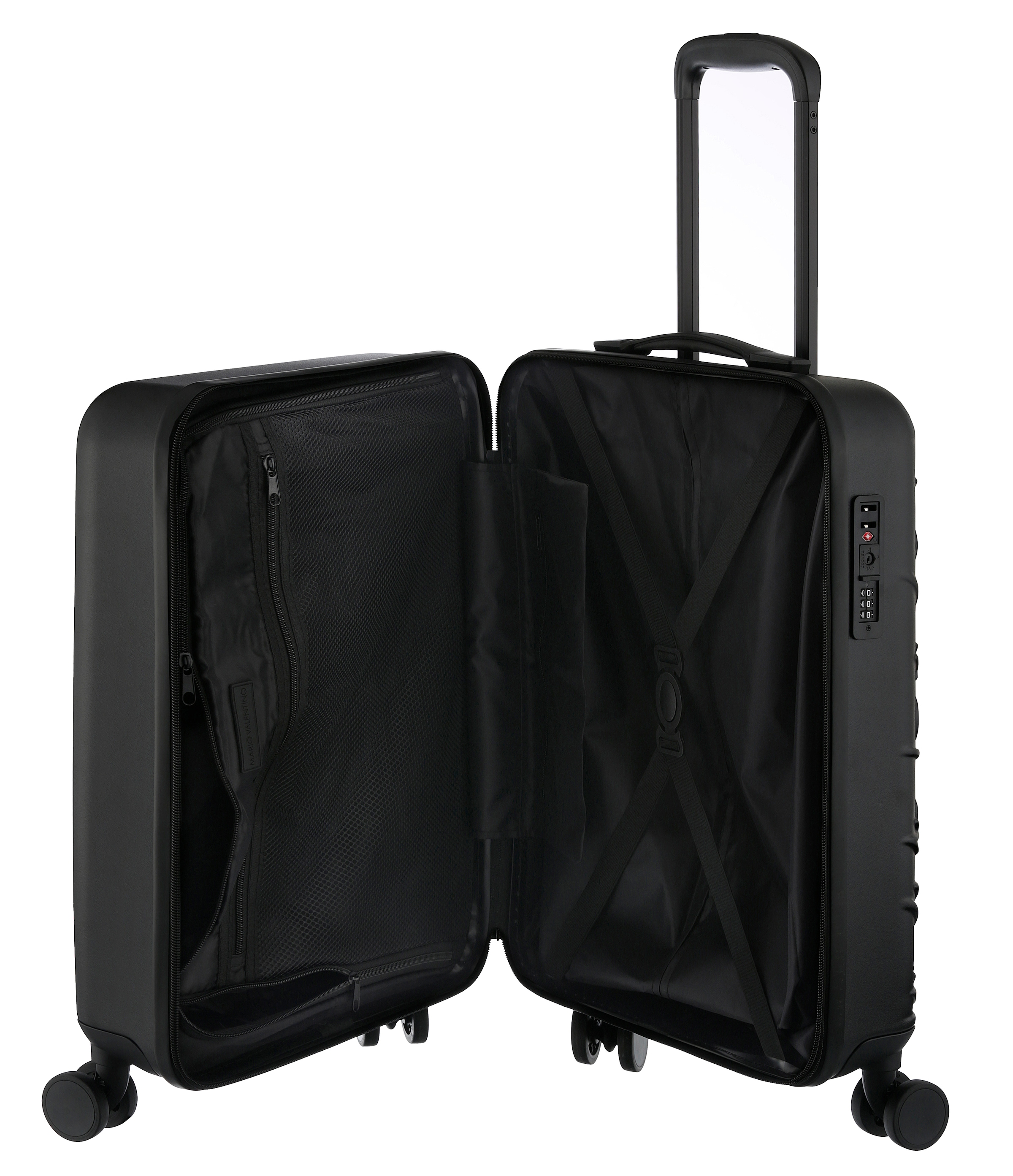 VALENTINO BAGS Koffer »MARS, 54 cm« 41 l 4 Rollen Handgepäck-Trolley Reisgepäck