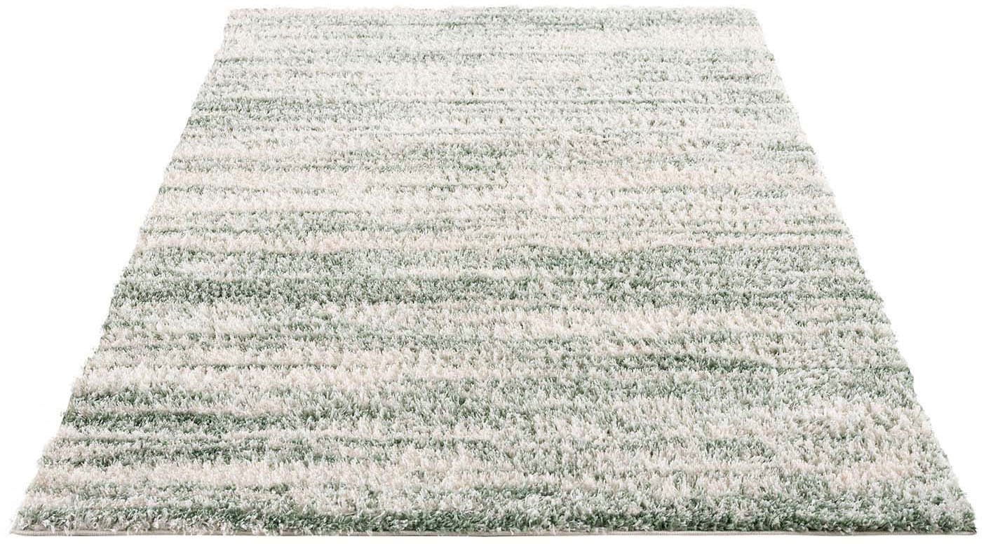 Carpet City Hochflor-Teppich »Pulpy 524«, rechteckig, 30 mm Höhe, besonders günstig online kaufen