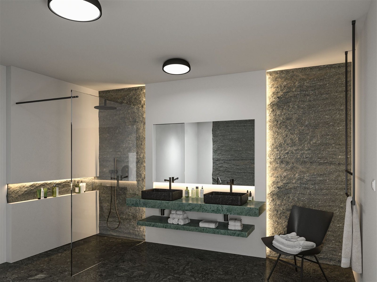 Paulmann LED Deckenleuchte »Selection Bathroom Oka IP44 24W 230V Kunststoff günstig online kaufen