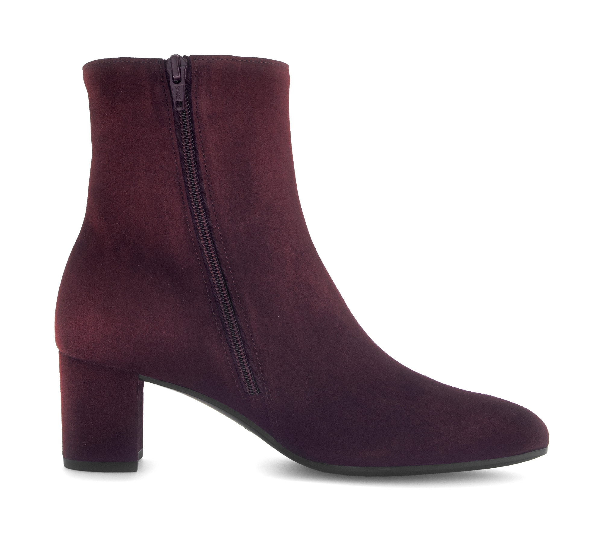 Gabor Stiefelette, Blockabsatz, Businessstiefelette in schmaler Form