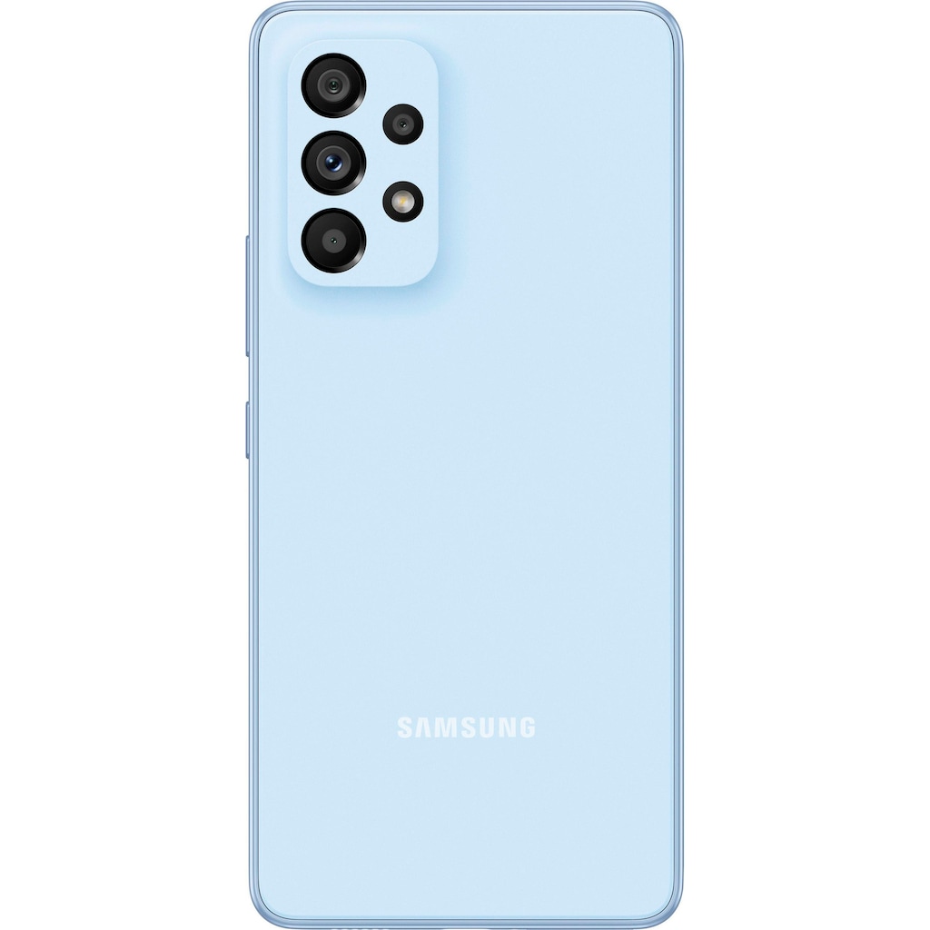 Samsung Smartphone »A53 5G, 128GB«, Awesome Blue, 16,4 cm/6,5 Zoll, 128 GB Speicherplatz, 64 MP Kamera