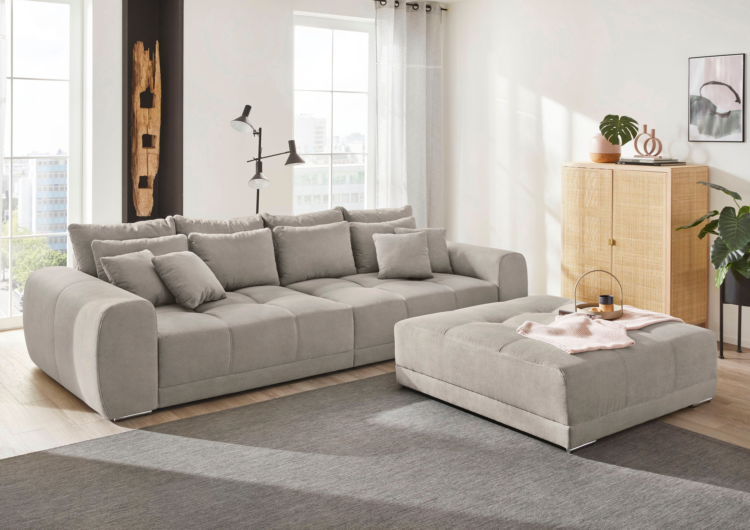 Jockenhöfer Gruppe Hocker »Moldau XXL, B: 120 cm« Mega-Hocker im XXL-Format günstig online kaufen