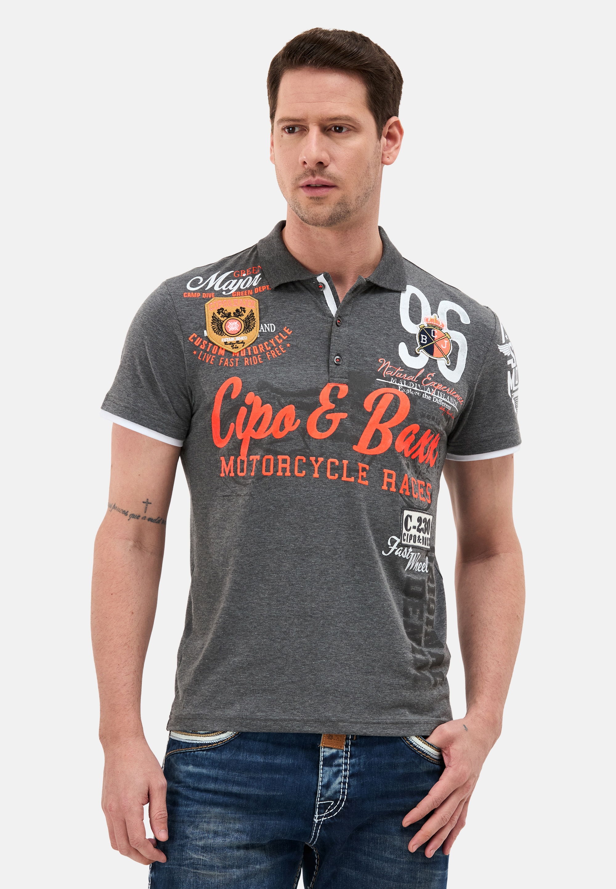 Cipo & Baxx Poloshirt