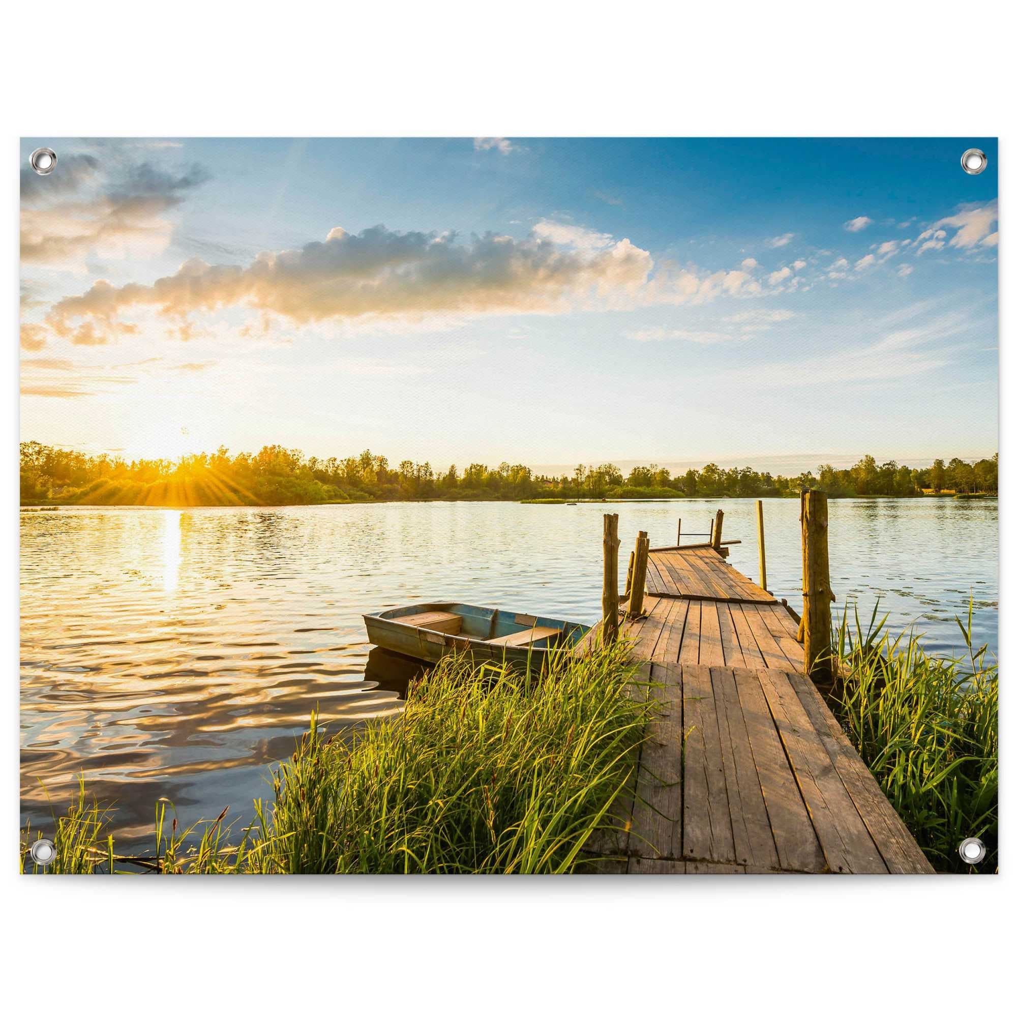 Reinders! Poster »Sonnenaufgang«, Outdoor für Garten oder Balkon