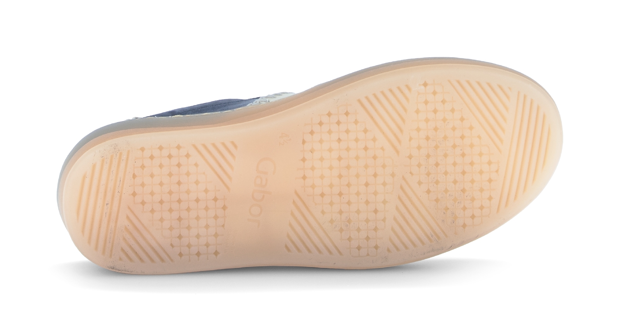 Gabor Plateausneaker  Freizeitschuh, Halbschuh, Schnürschuh mit transparenter Laufsohle