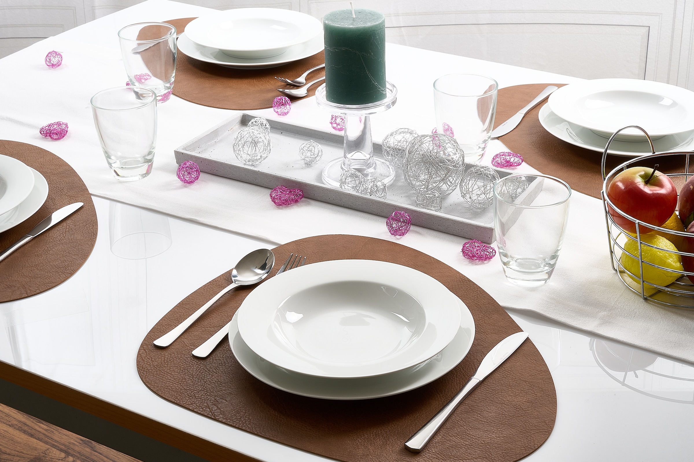 Retsch Arzberg Kombiservice »Geschirr-Set, Service Classico«, (Set, 30 tlg.), zeitlose, schlichte Form, 30 Teile, für 6 Personen