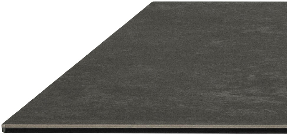 ACTONA GROUP Esstisch »Hanna«, mit einer schwarzen Keramik-Optik Tischplatte, Breite 200 cm