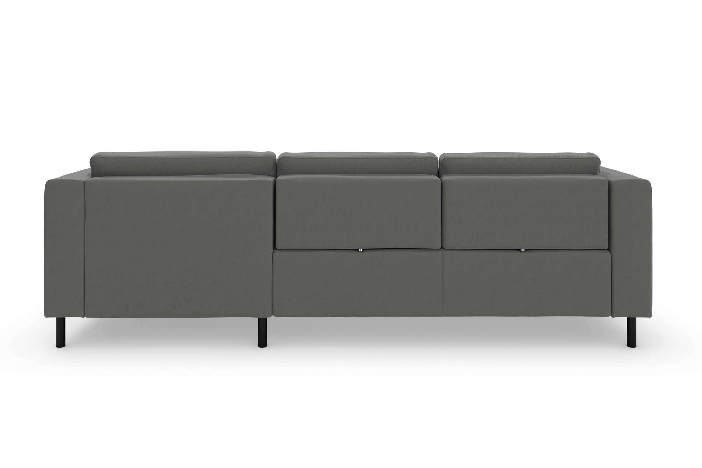 sit&more Ecksofa »Olsen L-Form«, inklusive Sitztiefenverstellung, wahlweise mit Bettfunktion, 15cm hoch