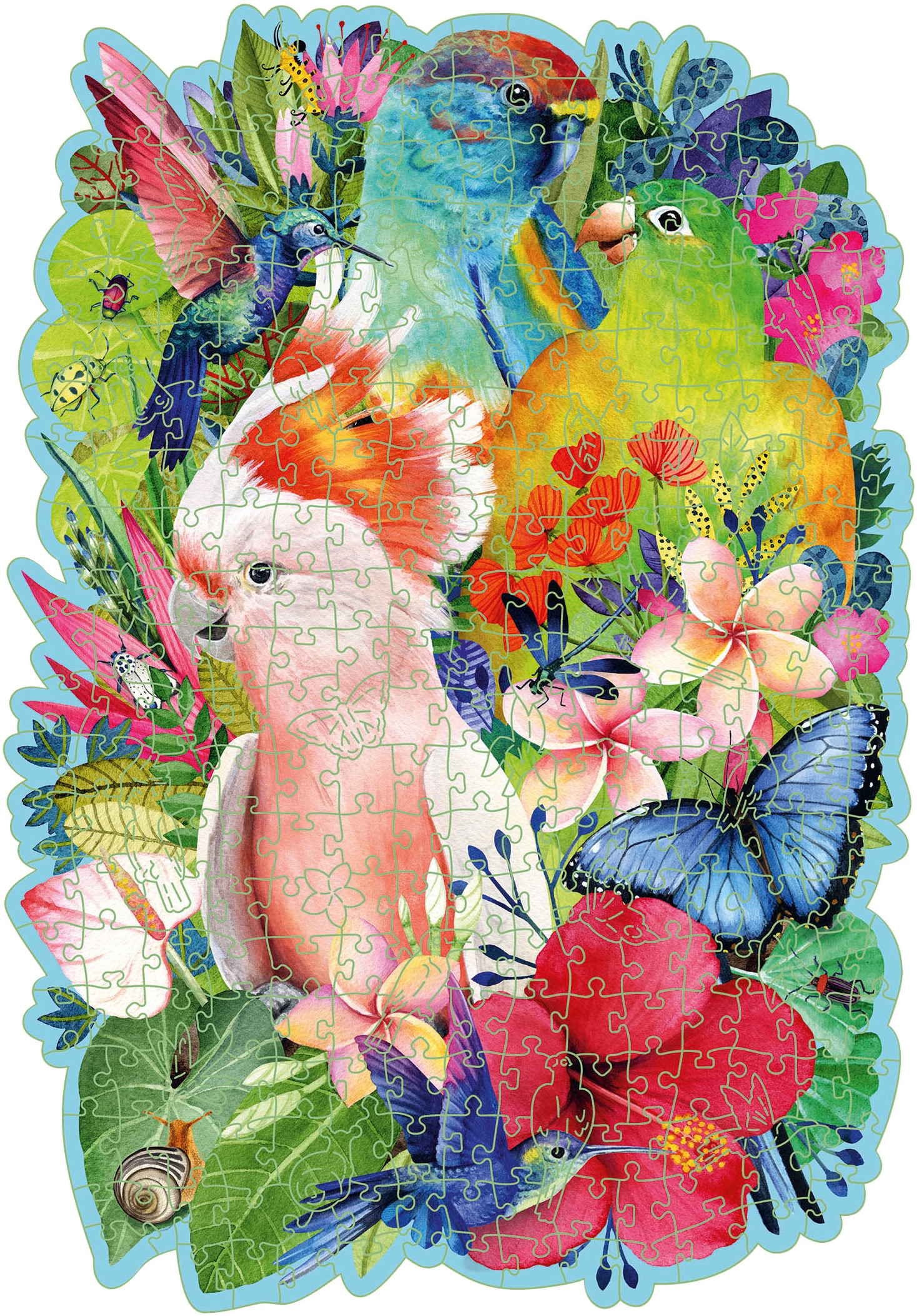Ravensburger Puzzle »Exotische Vögel«, Made in Europe