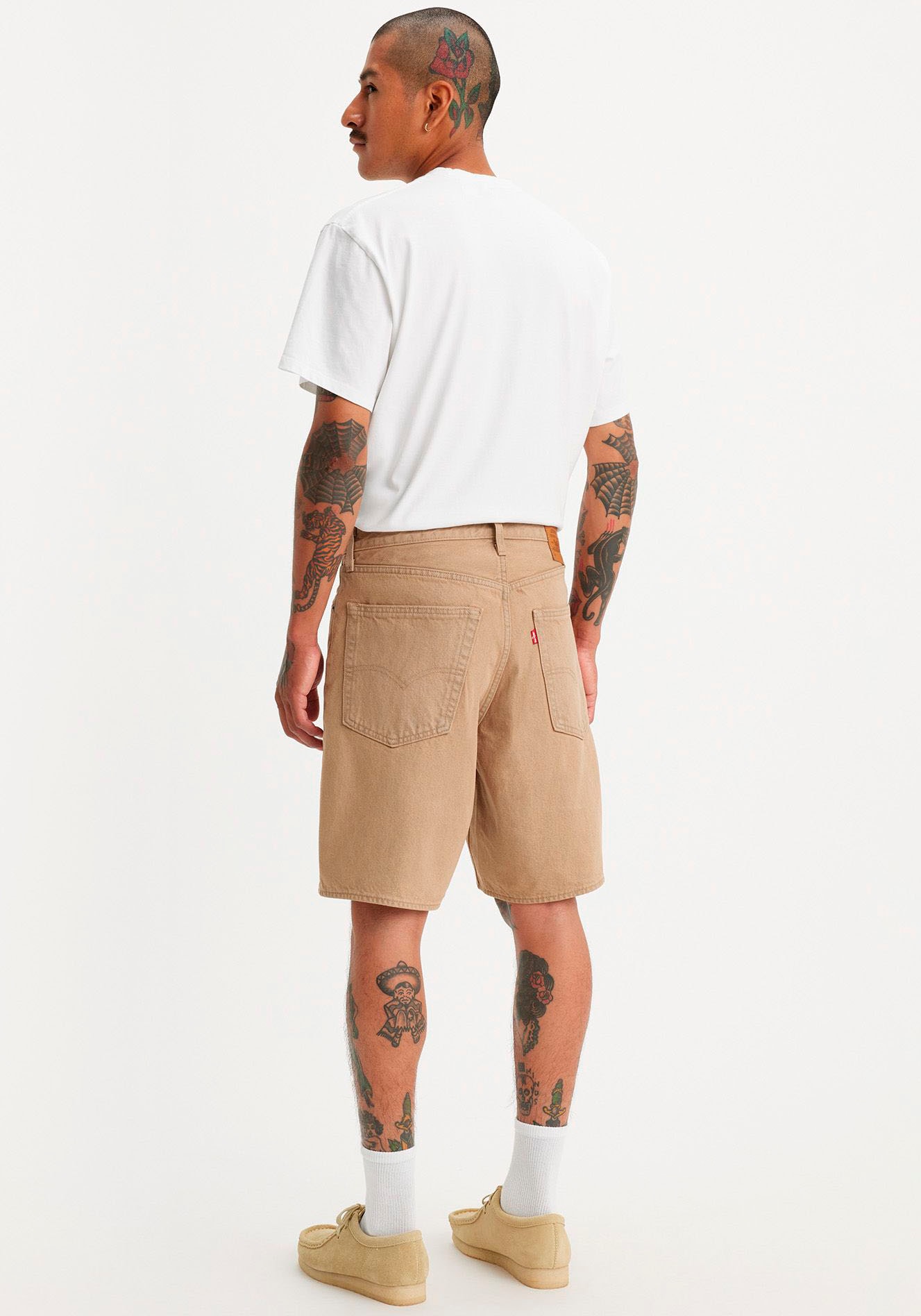 Levi's® Jeansshorts »468 STAY LOOSE SHORTS BROWNS«