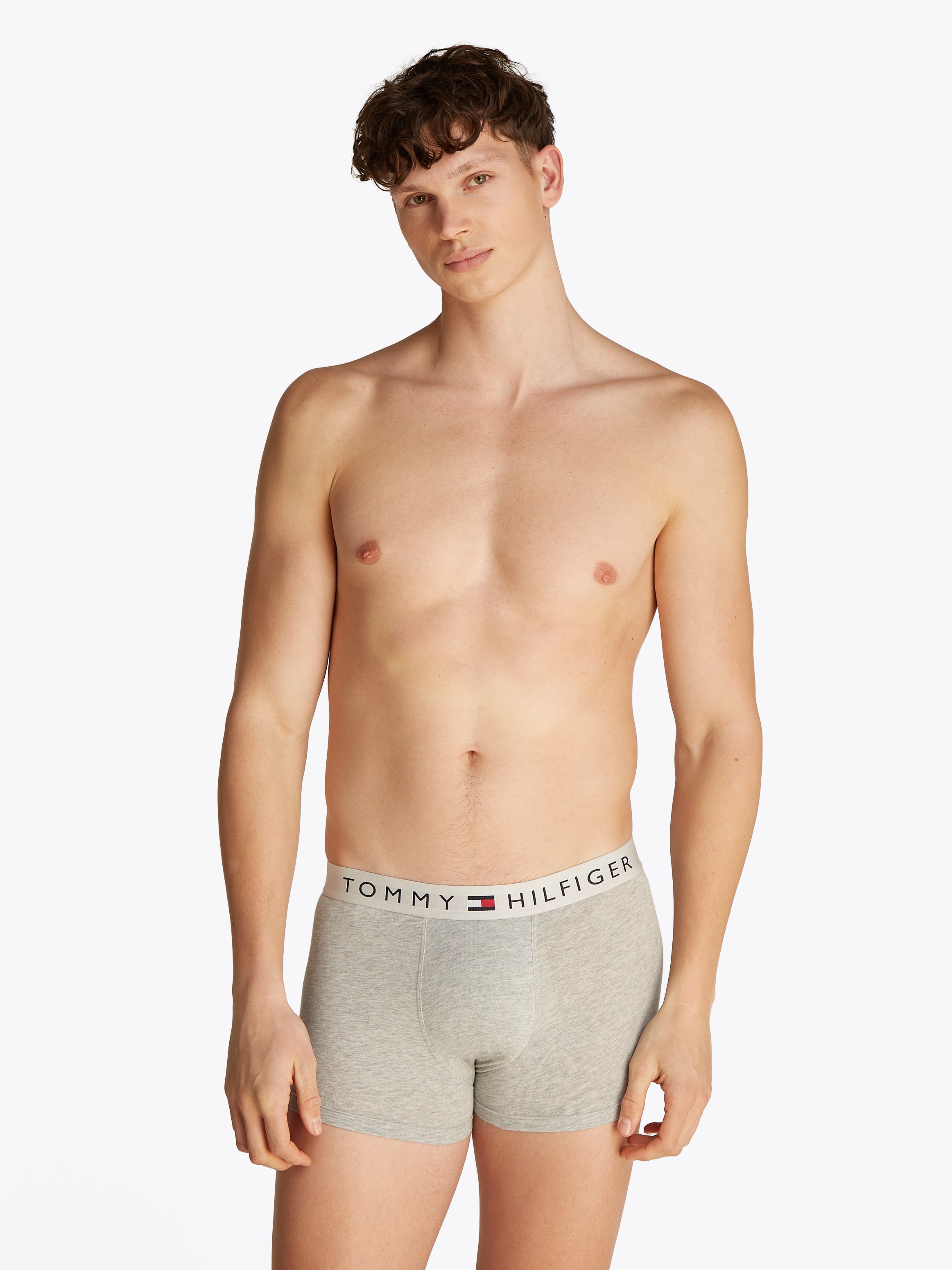 Tommy Hilfiger Underwear Trunk »3P TRUNK DTM«, (Packung, 3 St., 3er), mit Logobund