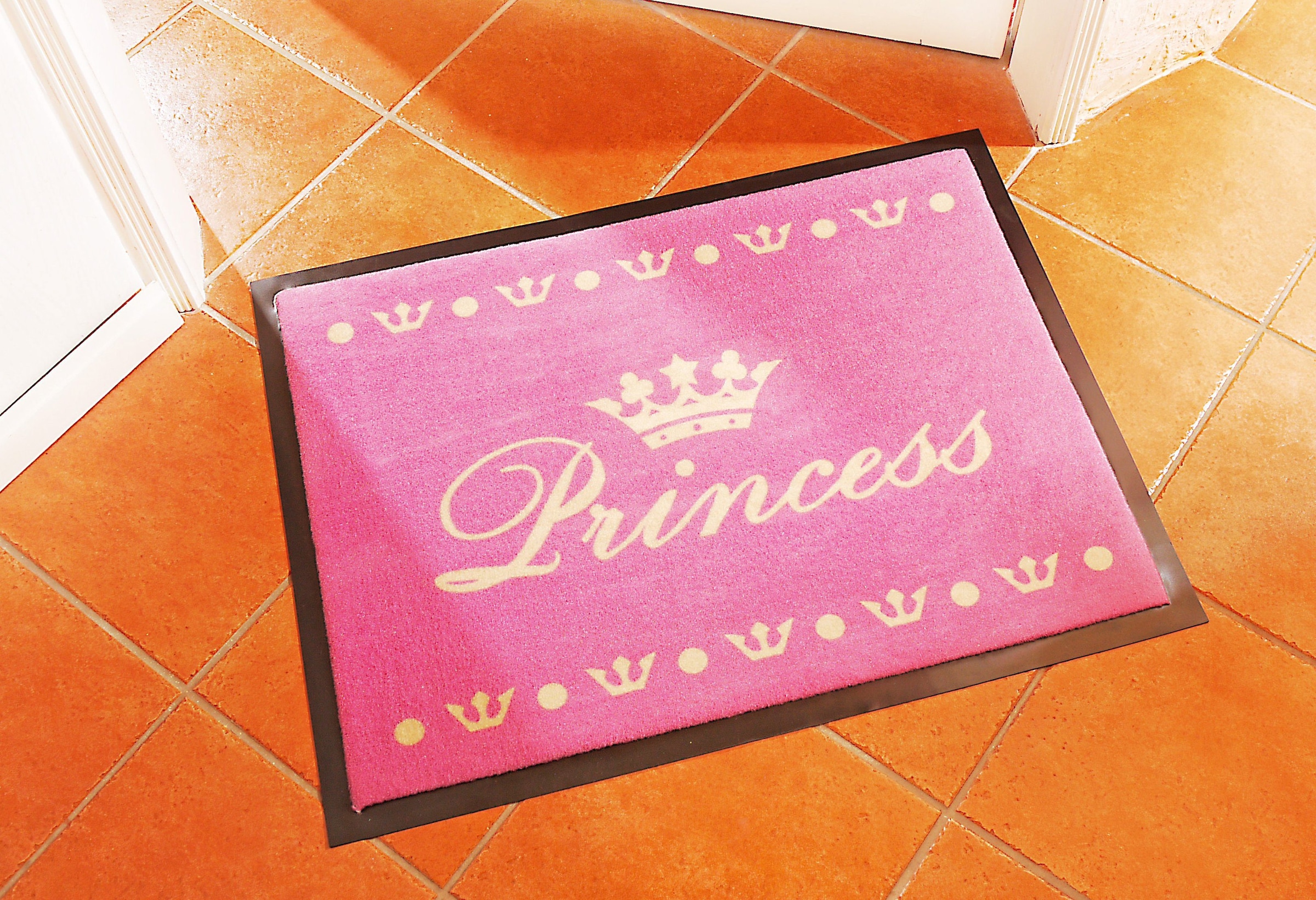 HANSE Home Fußmatte »Princess«, rechteckig, Robust, und Schrift, bequem Prinzessin mit Pflegeleicht, schnell Rutschhemmend, bestellen Spruch