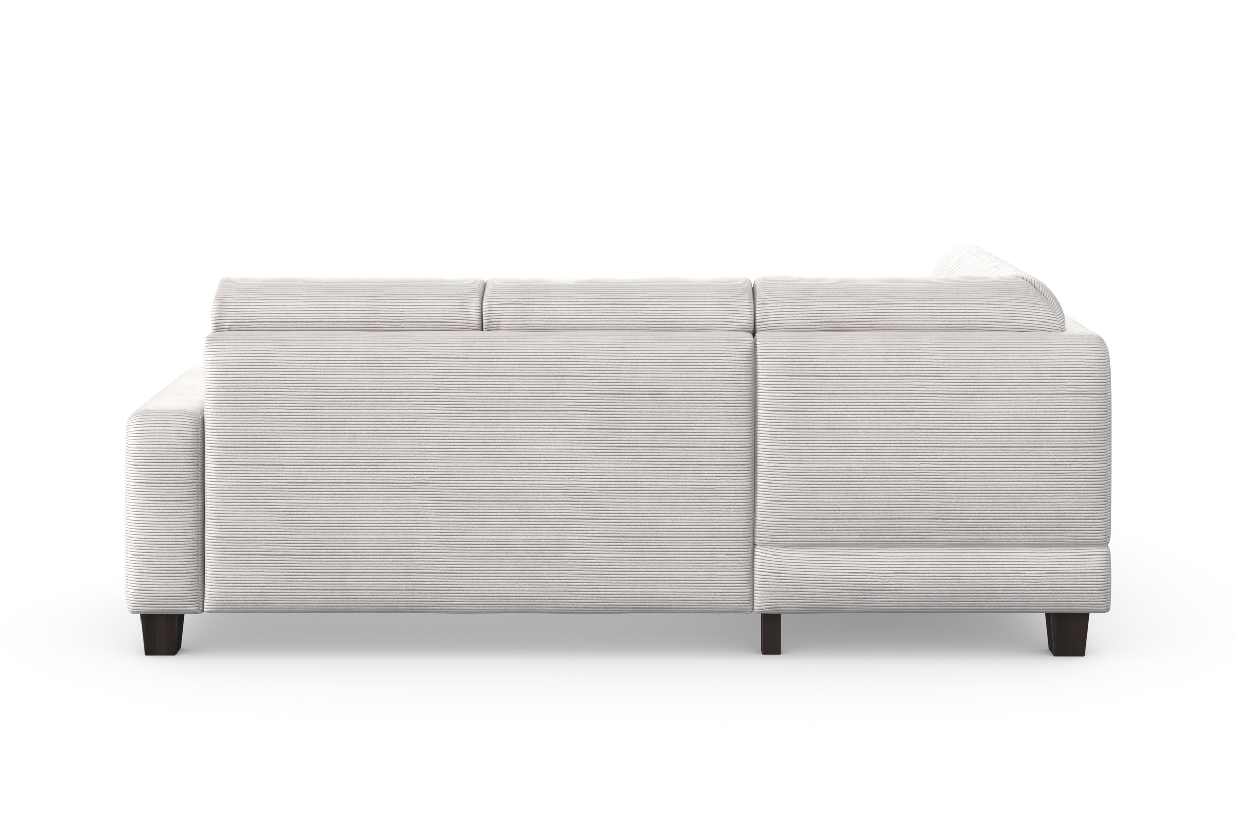 Home affaire Ecksofa »Summer L-Form«, mit Ottomane, mit oder ohne Bettfunktion und Bettkasten, Cord-Bezug
