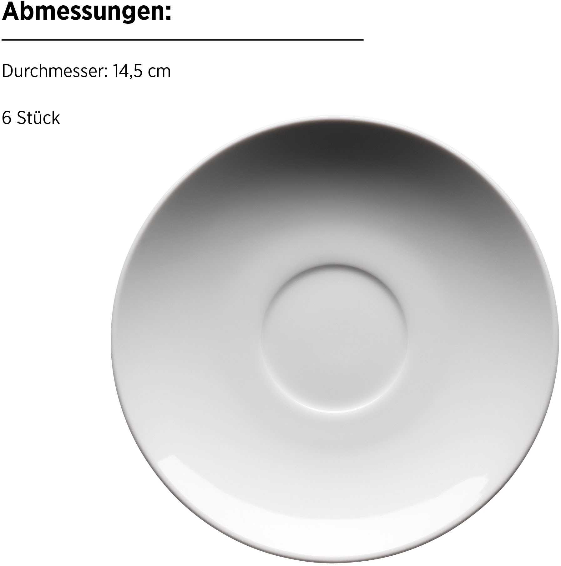 MÄSER Tasse »BARCA, Kaffeetassen Set, Porzellan«