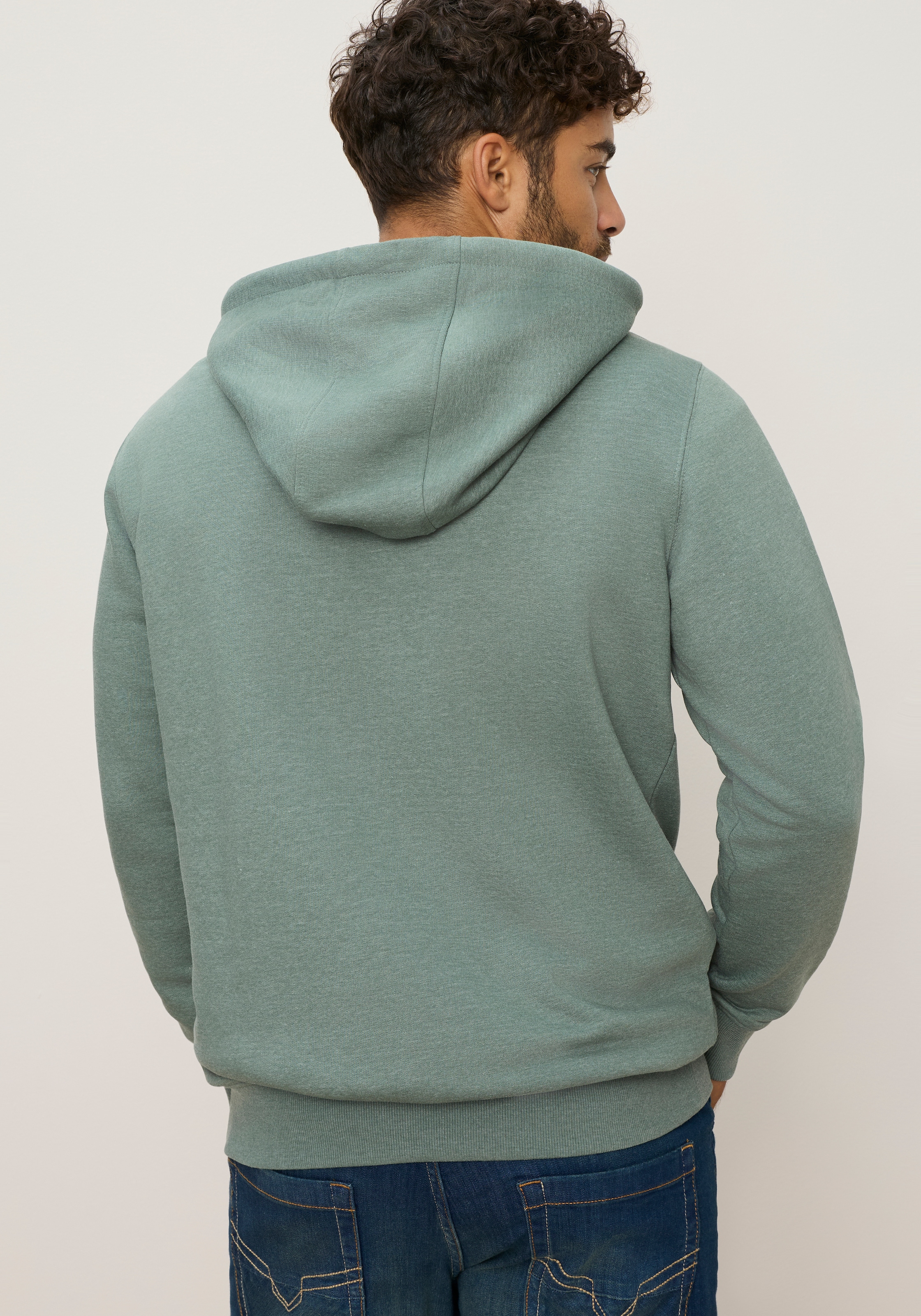 Man's World Kapuzensweatshirt , mit hochschließendem Kragen, auch in großen Größen
