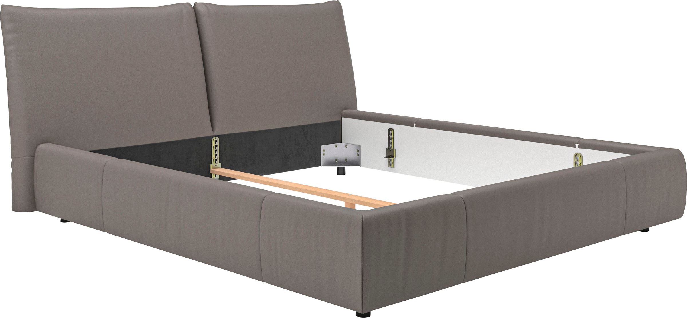 PLACES OF STYLE Polsterbett "Priora in 4 Breiten bis 200cm" auch in NaturLE günstig online kaufen