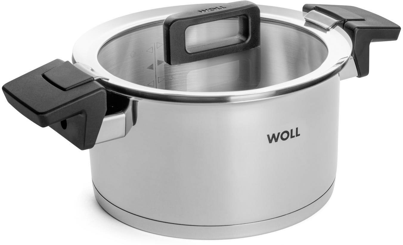 WOLL Topf-Set »Concept« Edelstahl 18/10 Set, 1 Stieltopf 18 cm, je 1 Kochto günstig online kaufen