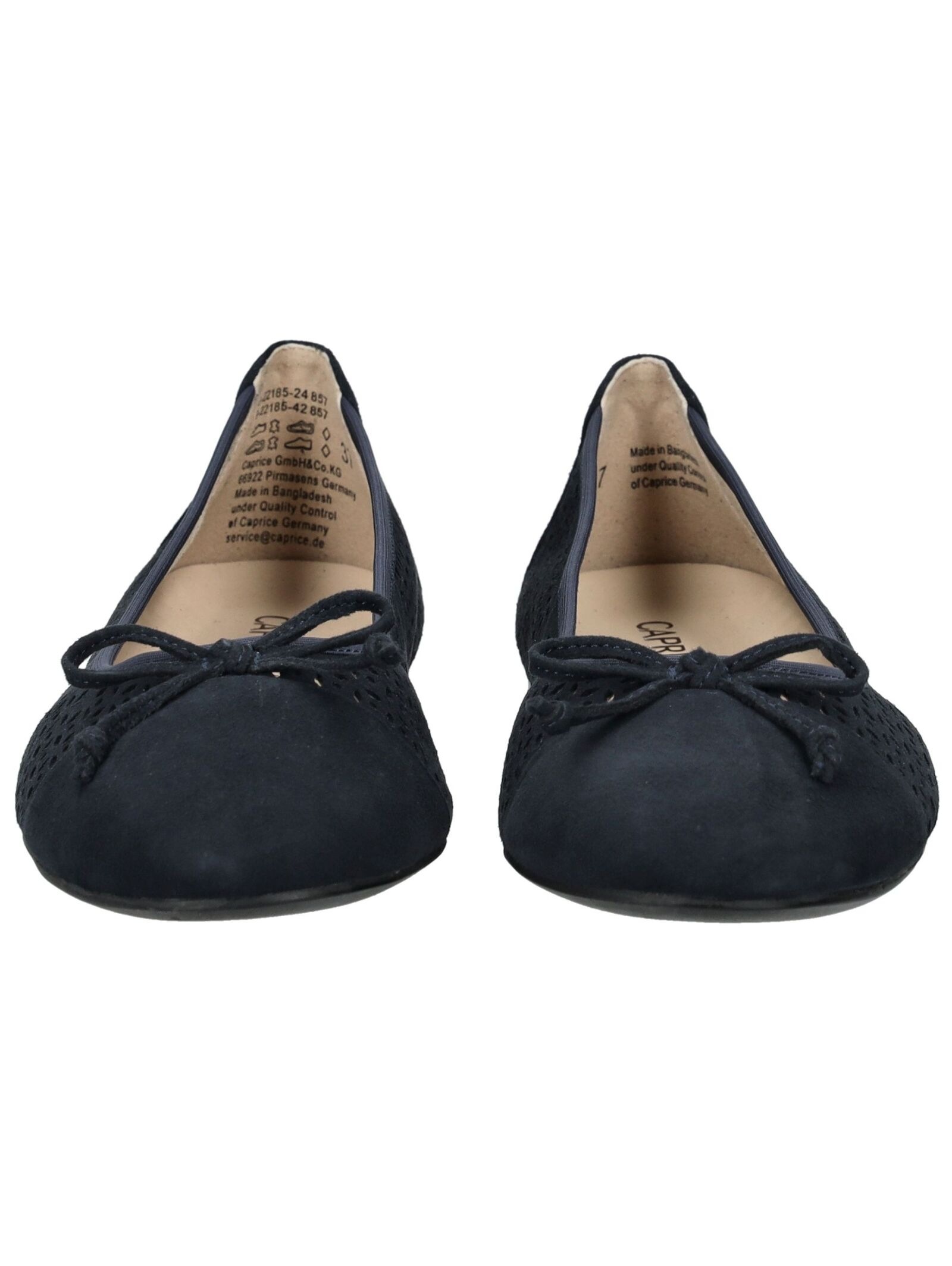 Caprice Ballerina »Caprice Ballerinas Veloursleder«