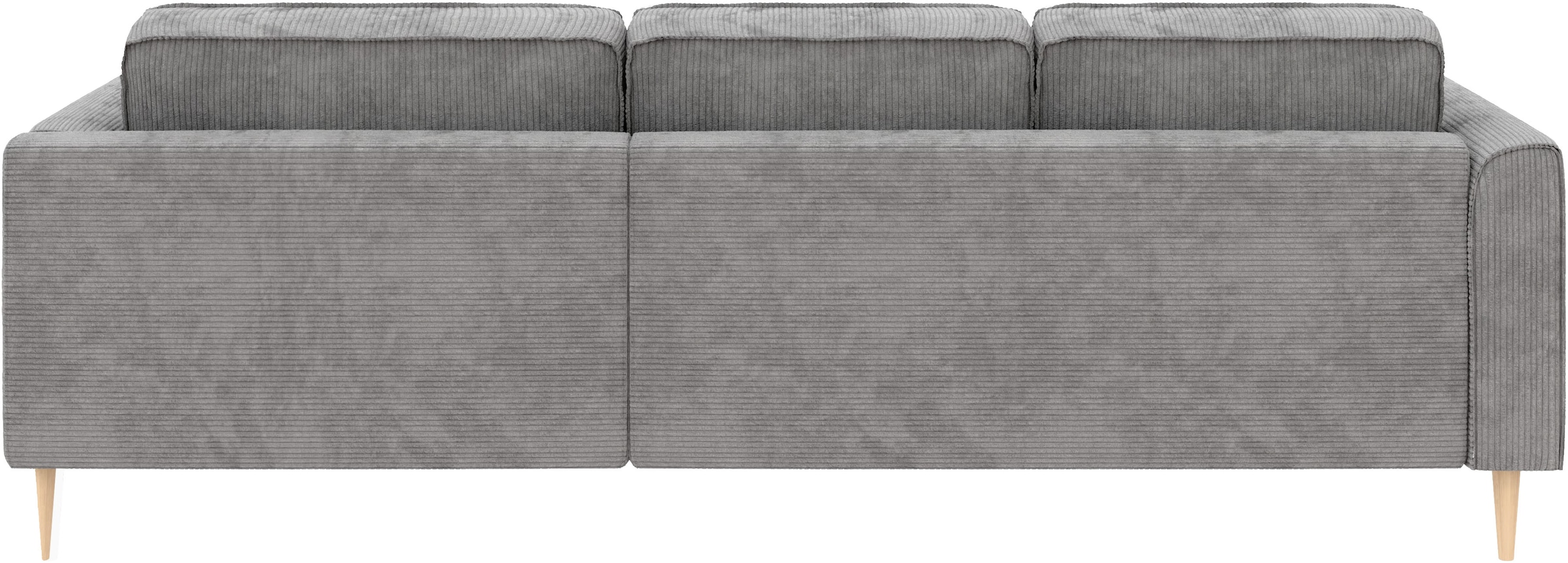 Home affaire Ecksofa »Booster Couch wahlweise mit Schlaffunktion und Bettkasten-auch in Cord«, Recamiere beidseitig montierbar, Sofa in L-Form, 232 cm
