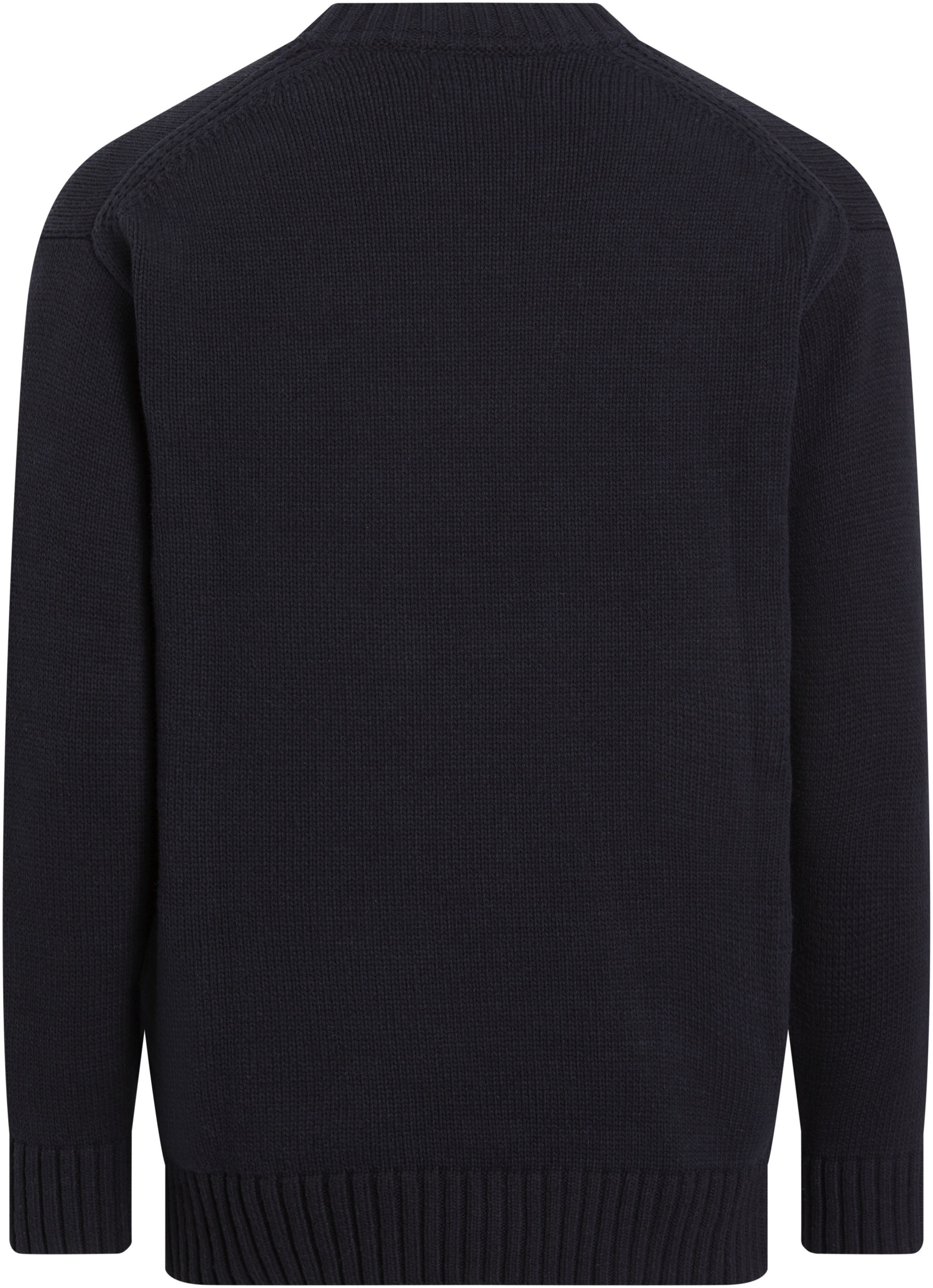Calvin Klein Jeans Rundhalspullover »CHENILLE MONOLOGO SWEATER«, mit Logostickerei