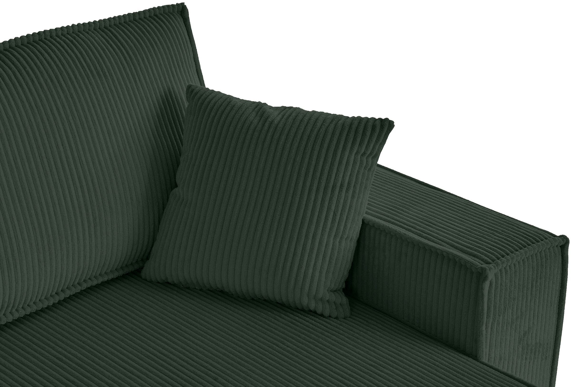 OTTO home Wohnlandschaft »CASSI L-Form, 311cm - OTTO. Verlässliche Qualität.« Schlaffunktion (133/270), Bettkasten, Cord, Unser Tiefpreis