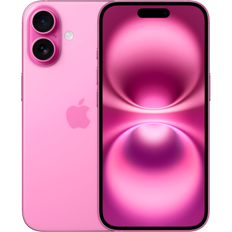 APPLE Smartphone »iPhone 16« Pink Pink Robustes iPhone 16 Design mit 6,1" Super Retina XDR Display & Aluminium in Raumfahrt-Qualität. Ceramic...