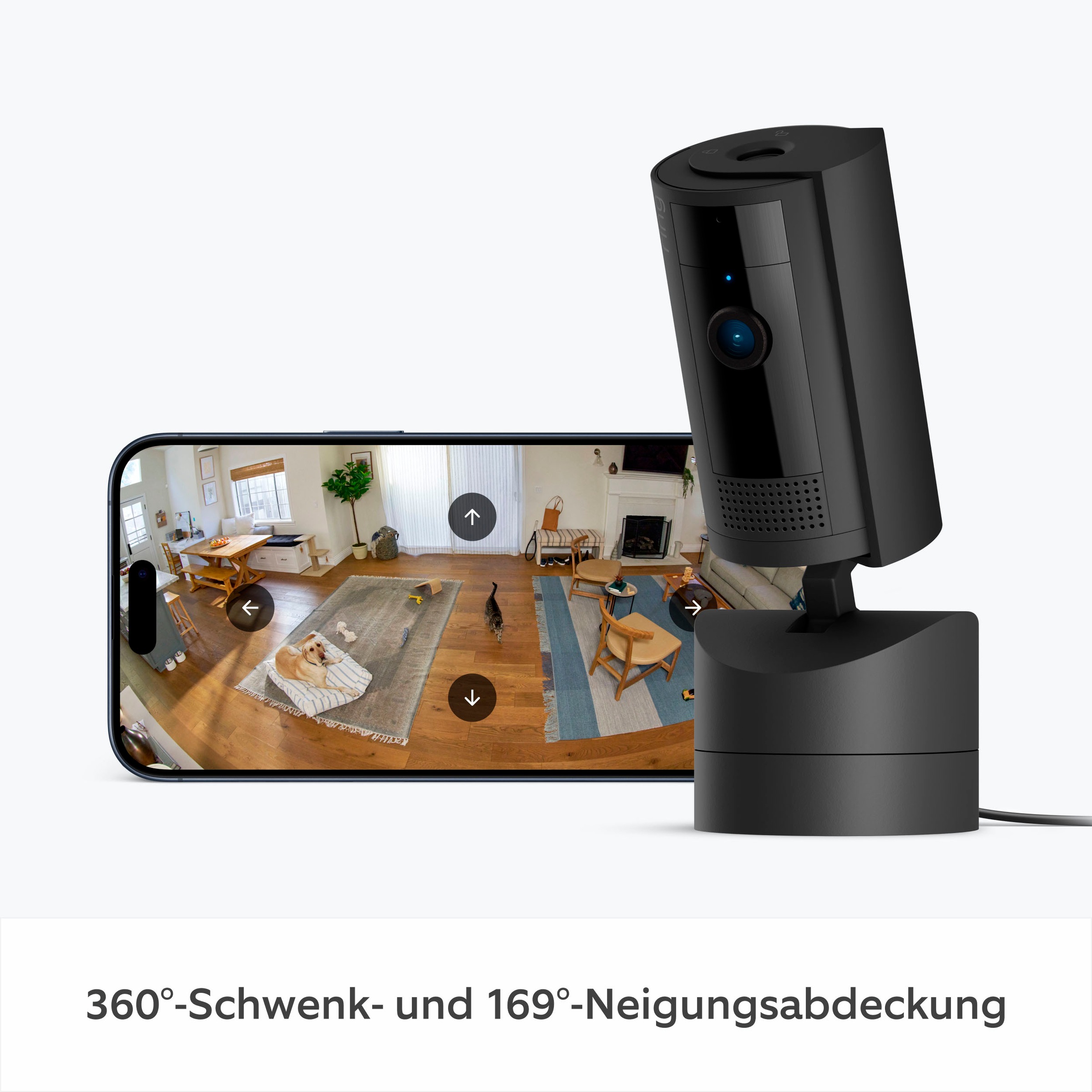 Ring Überwachungskamera »Pan-Tilt Indoor Camera«, Innenbereich