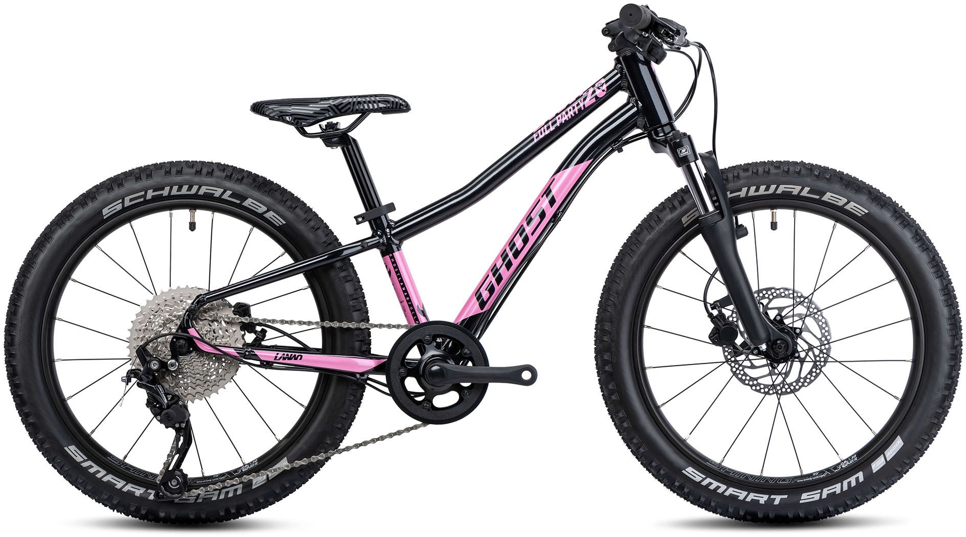Ghost Mountainbike »Lanao 20 Full Party«, 10 Gang, Shimano, Deore RD-M6000 Schaltwerk, Kettenschaltung