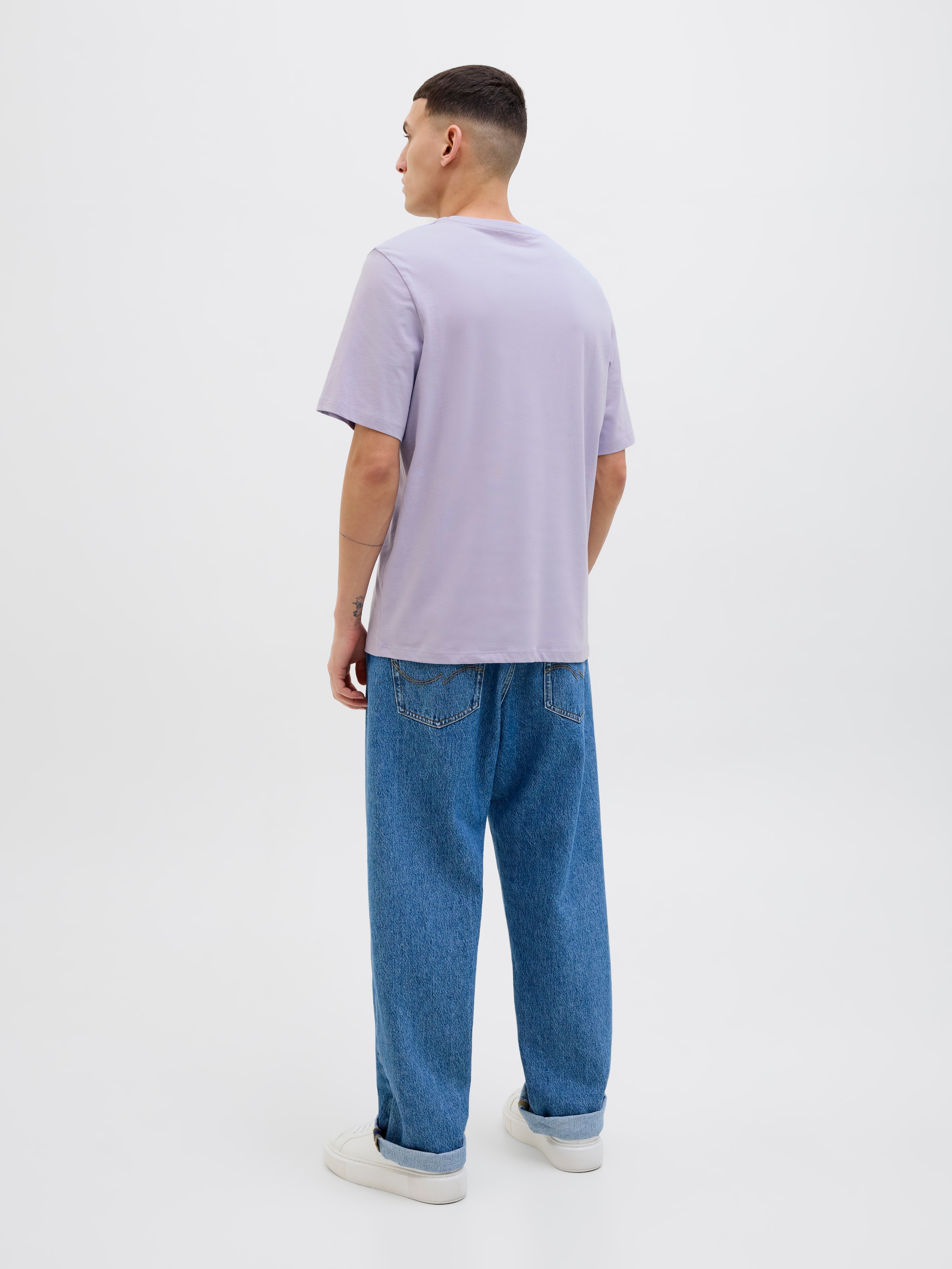 Jack & Jones Print-Shirt »JJHAWAII SHAPE TEE SS CREW NECK«