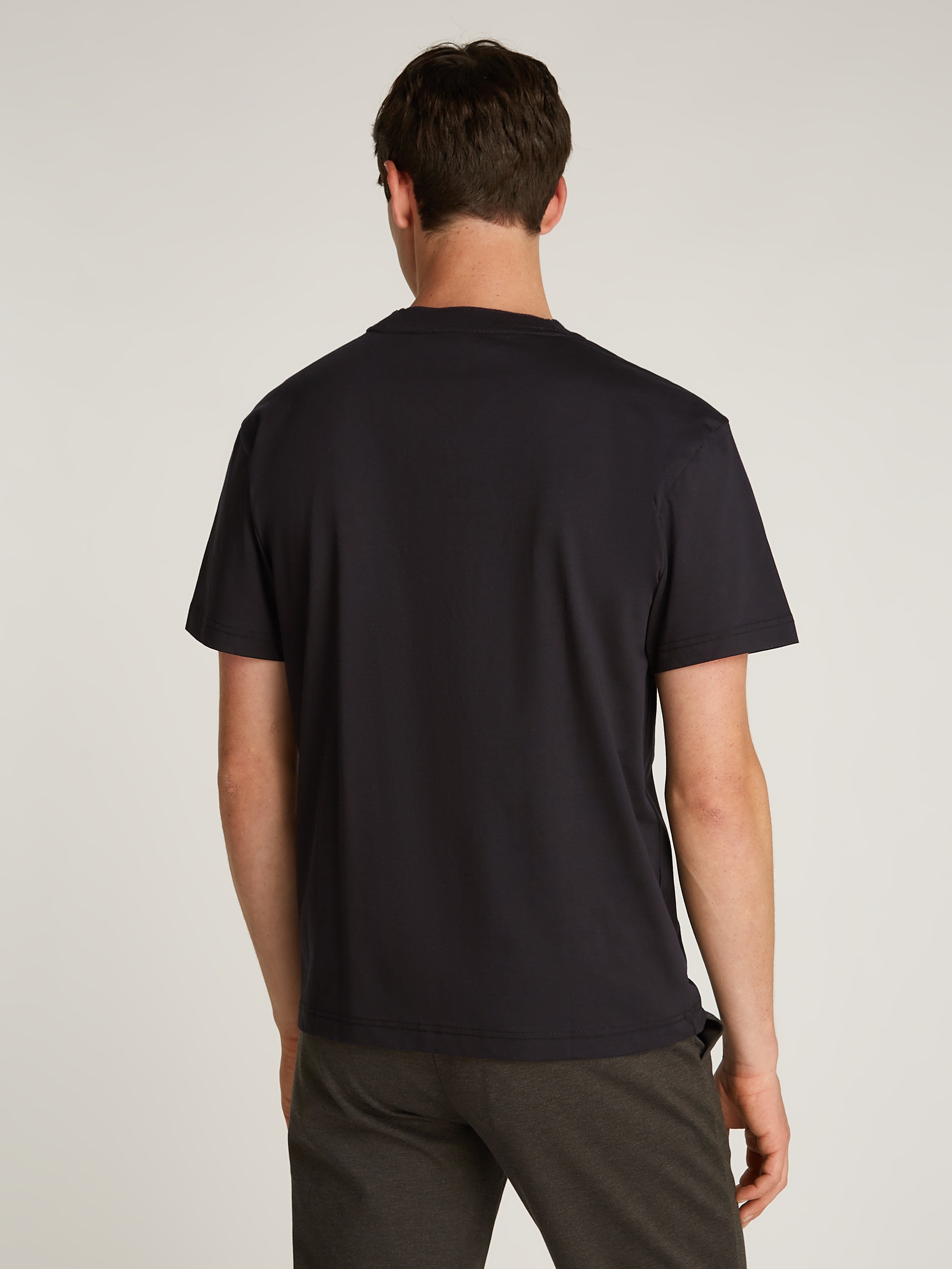Calvin Klein T-Shirt »NECK LOGO T-SHIRT«, mit Logoprägung