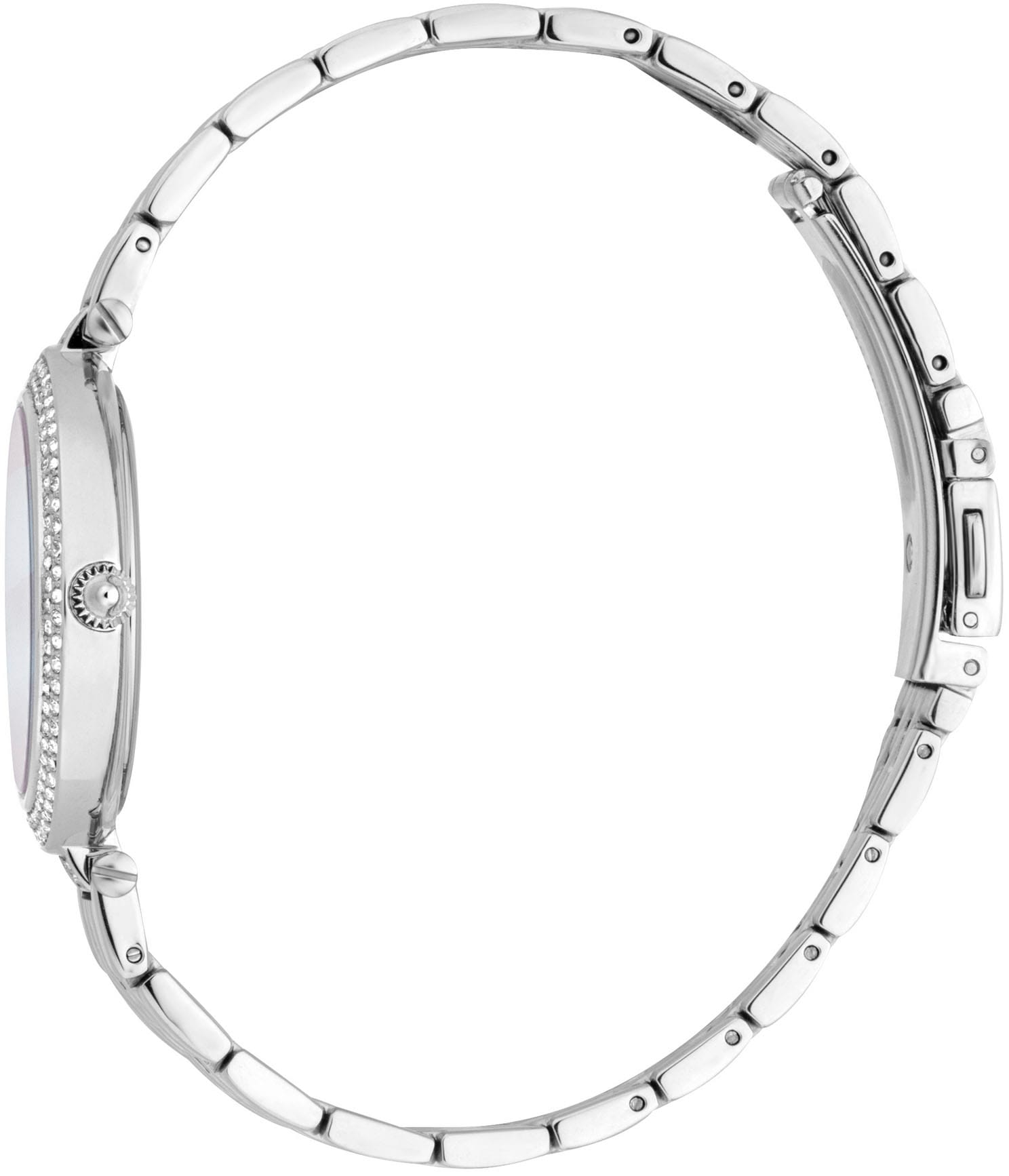 Just Cavalli Time Quarzuhr »Savoca«, (Set, 2 tlg., mit Armband), Armbanduhr, Damenuhr, Kristallsteine, Edelstahlarmband, Gerschenkidee