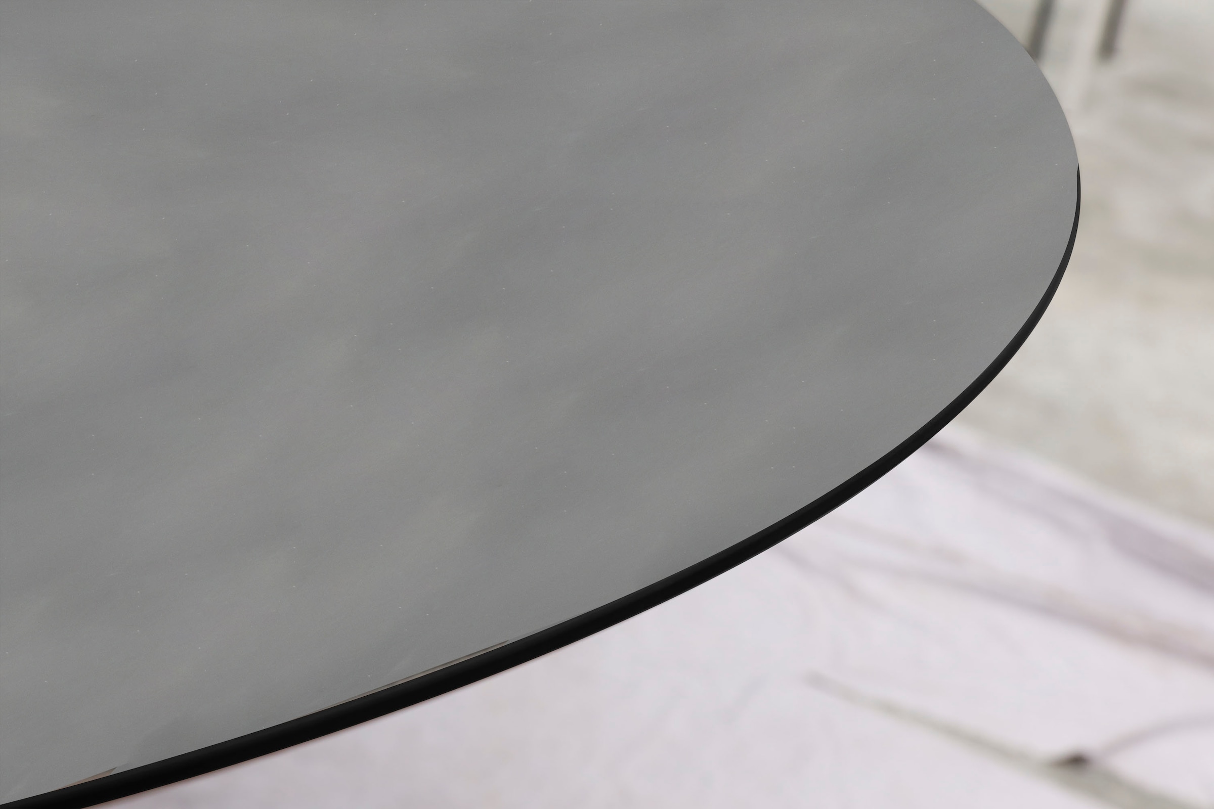 Destiny Garten-Essgruppe »MODENA BARLETTA 4 Se + Tisch Ø110 cm, grau/ anthrazit« Set, 5 Stk. tlg. Aluminium, Olefin, HPL