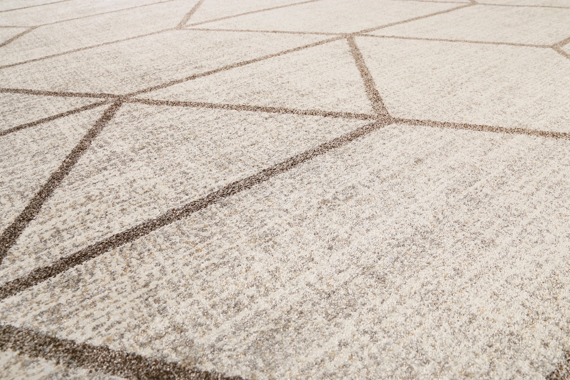 Wecon home Teppich »Bossa Lounge« rechteckig 10 mm Höhe 3D-Design, Kurzflor, Wohnzimmer