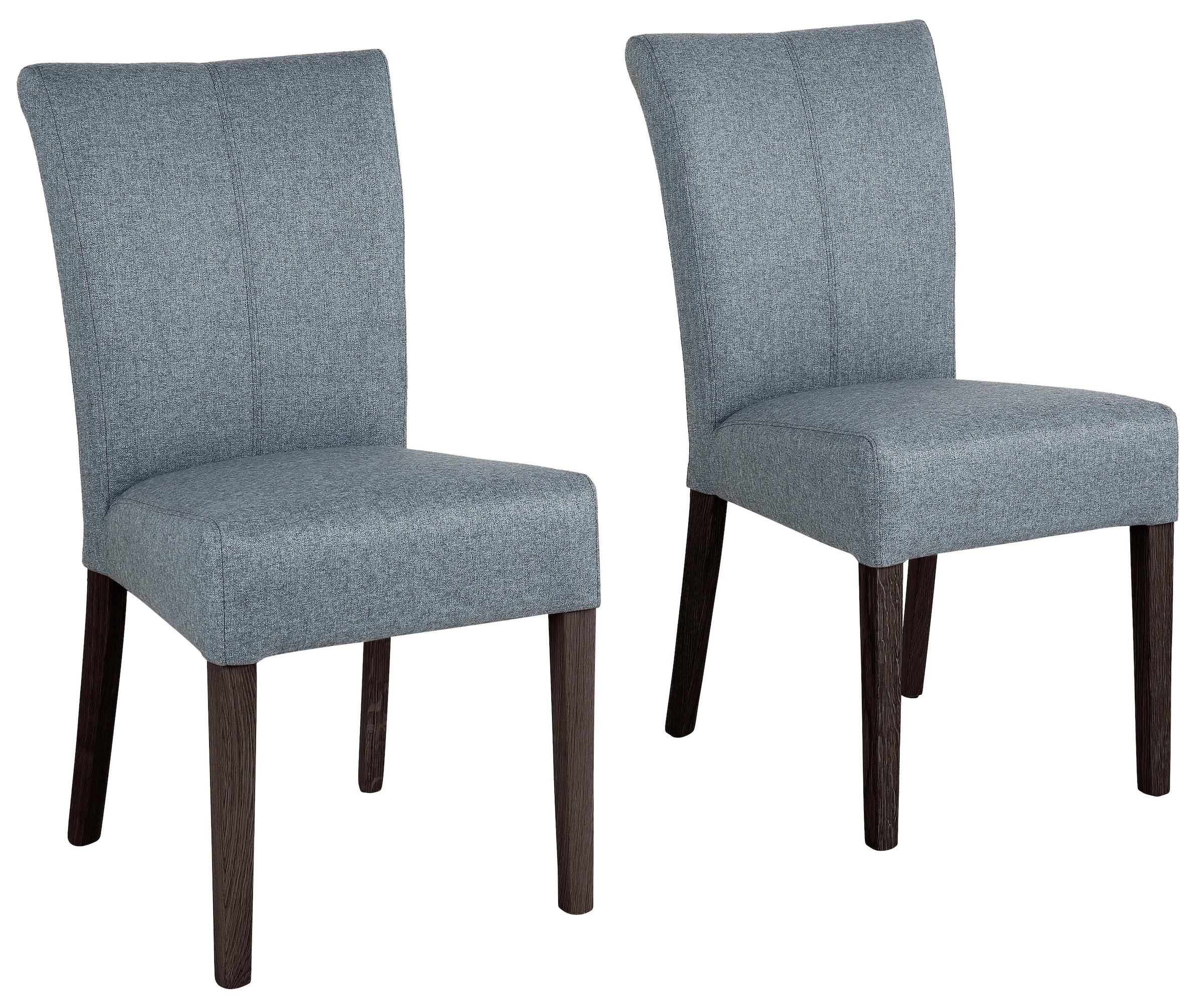 Home affaire Esszimmerstuhl »Queen« (Set) 2 Stk. Feinstruktur Beine aus mas günstig online kaufen